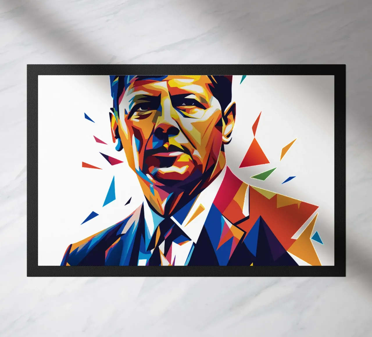 John F. Kennedy WPAP Pop Art zerbino da vectorartnesia