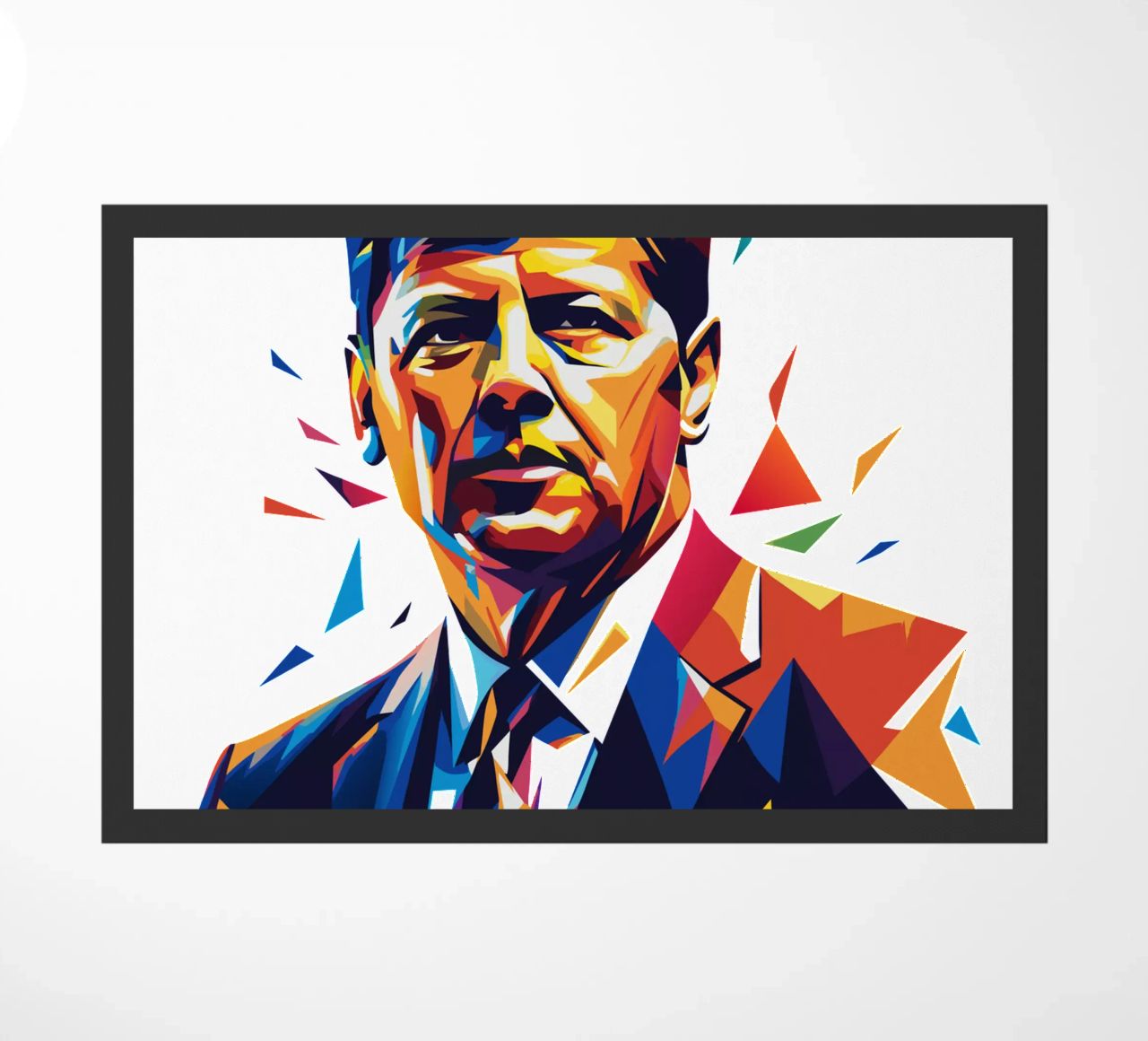 John F. Kennedy WPAP Pop Art zerbino da vectorartnesia