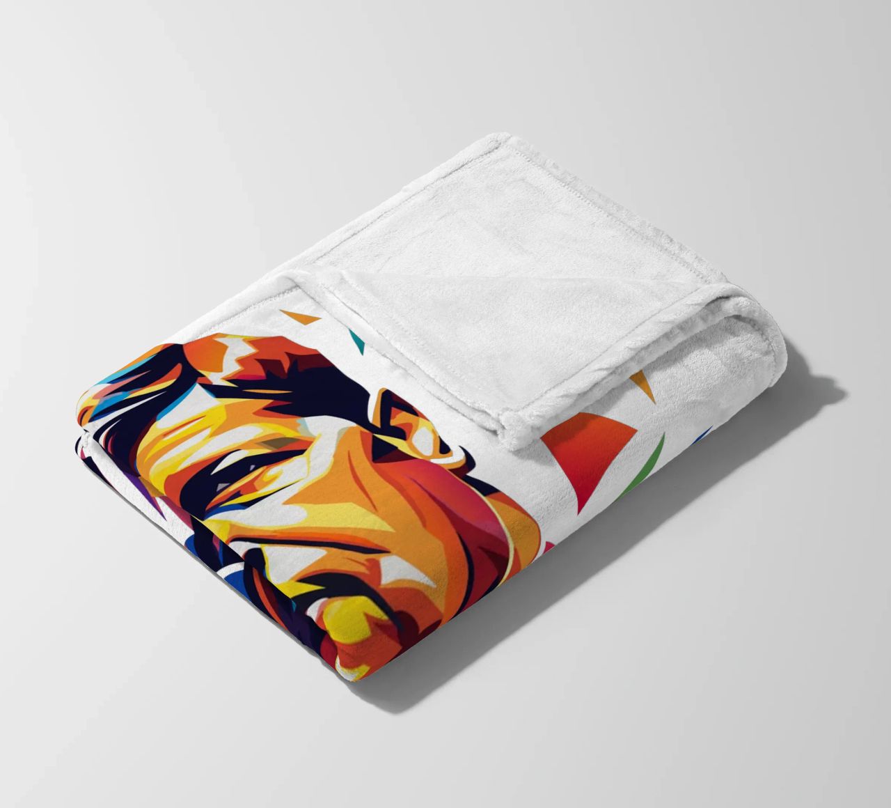 John F. Kennedy WPAP Pop Art coperta in pile da vectorartnesia