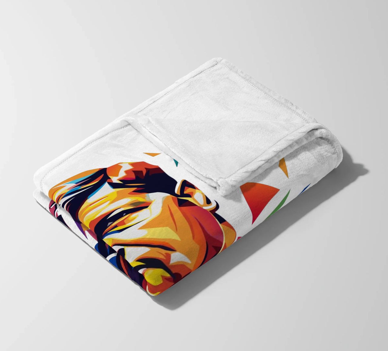 John F. Kennedy WPAP Pop Art coperta in pile da vectorartnesia