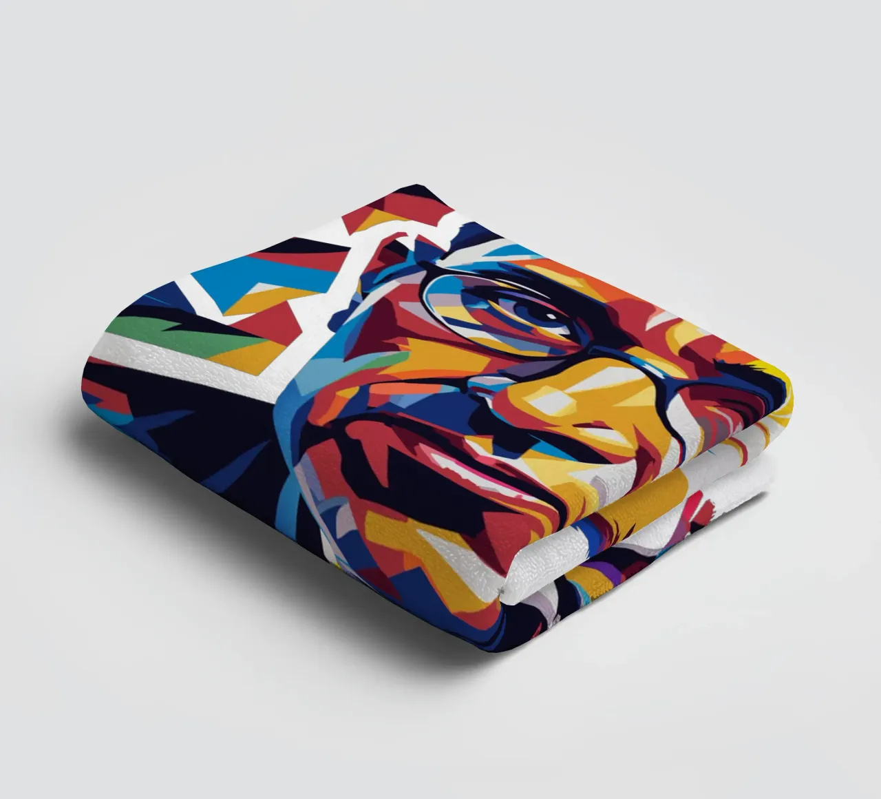 Jonas Salk WPAP Pop Art asciugamano da bagno da vectorartnesia