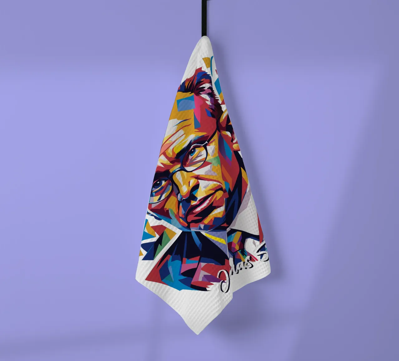 Jonas Salk WPAP Pop Art canovaccio da cucina da vectorartnesia