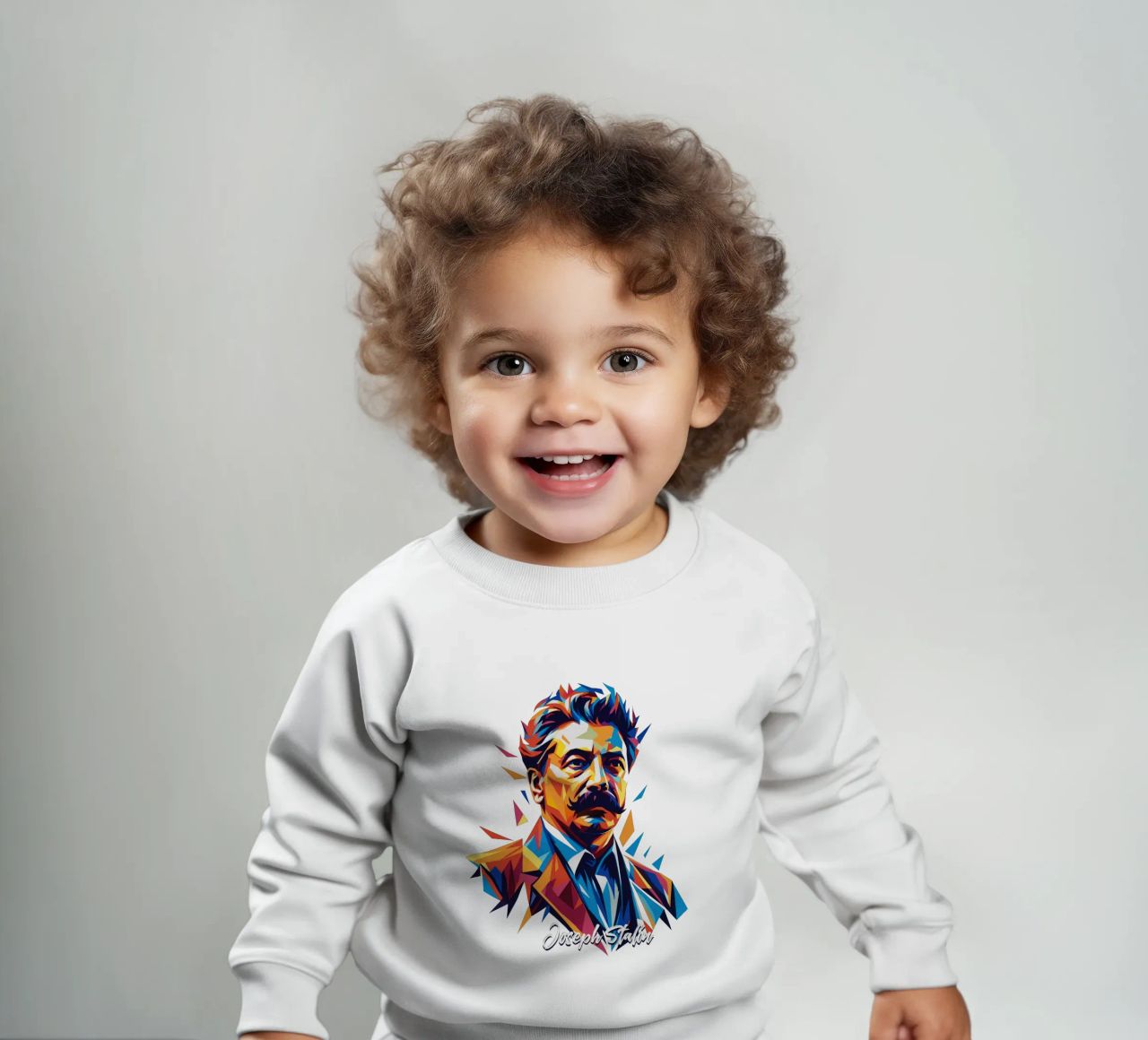 Joseph Stalin WPAP Pop Art felpa neonato da vectorartnesia