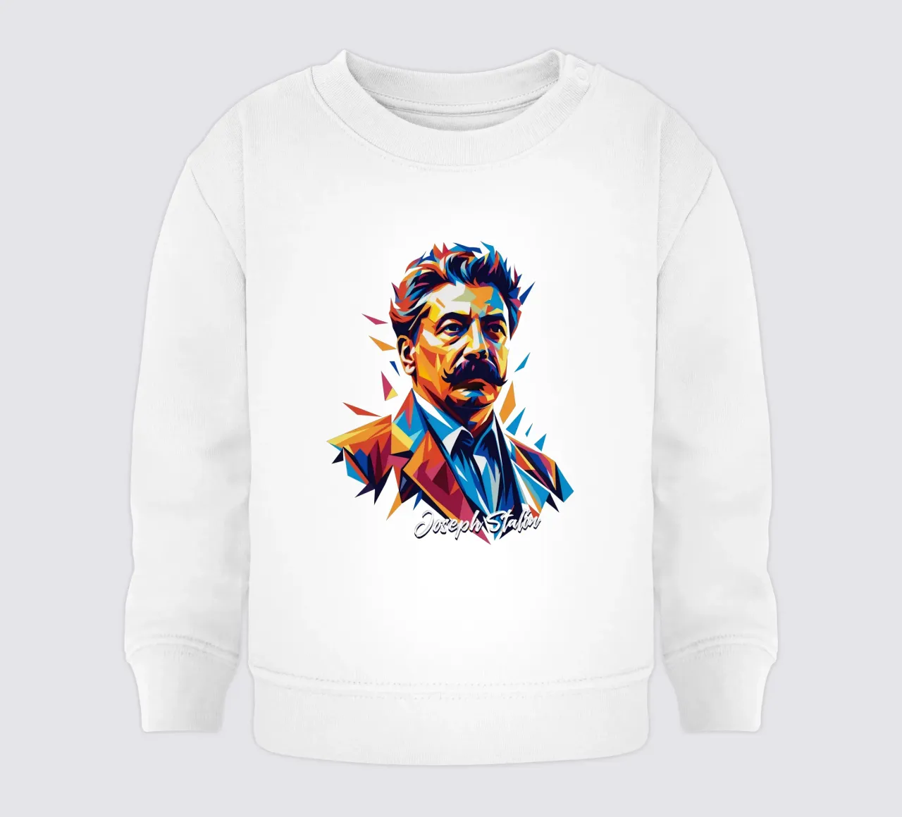 Joseph Stalin WPAP Pop Art felpa neonato da vectorartnesia