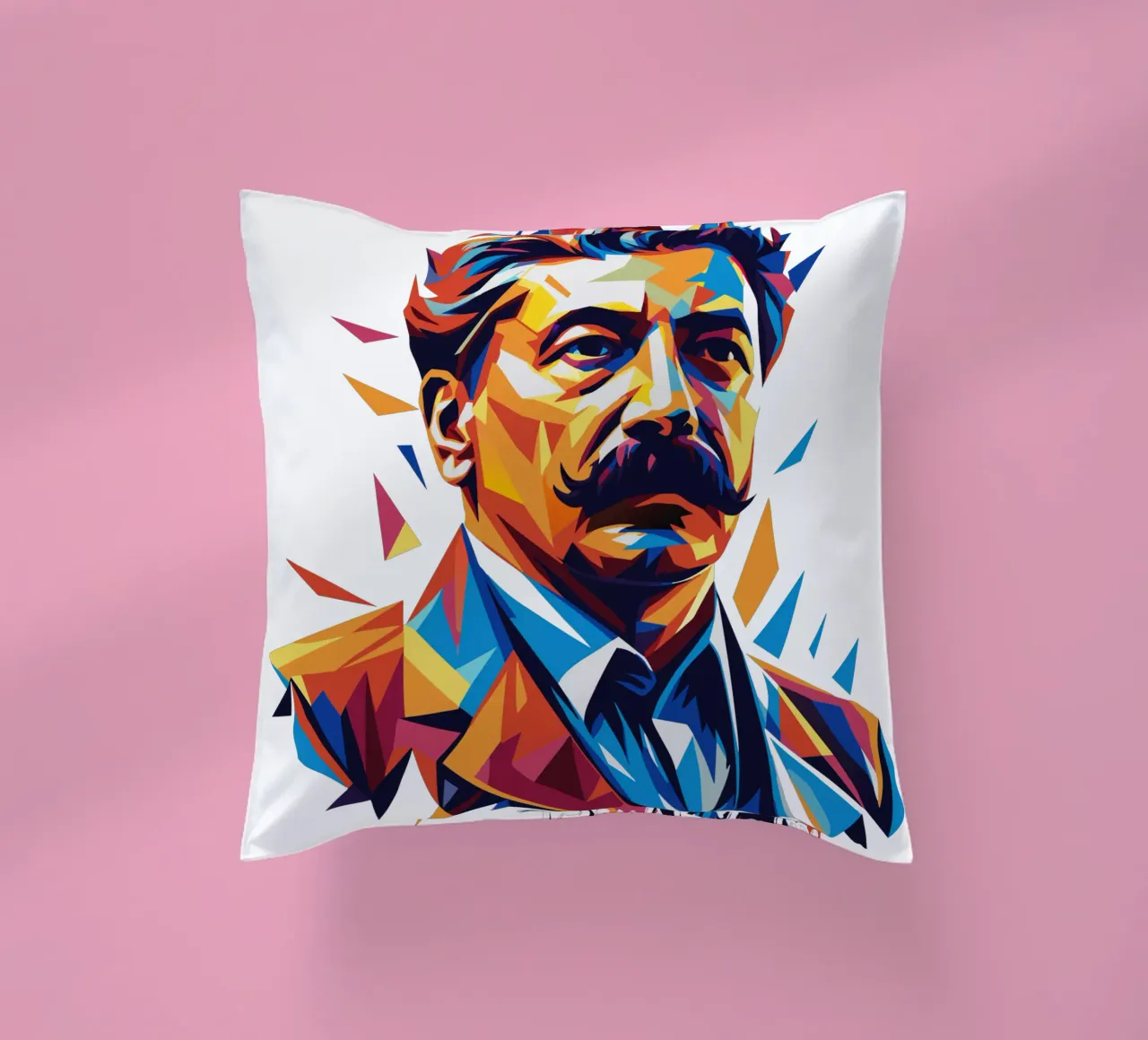 Joseph Stalin WPAP Pop Art cuscino da vectorartnesia