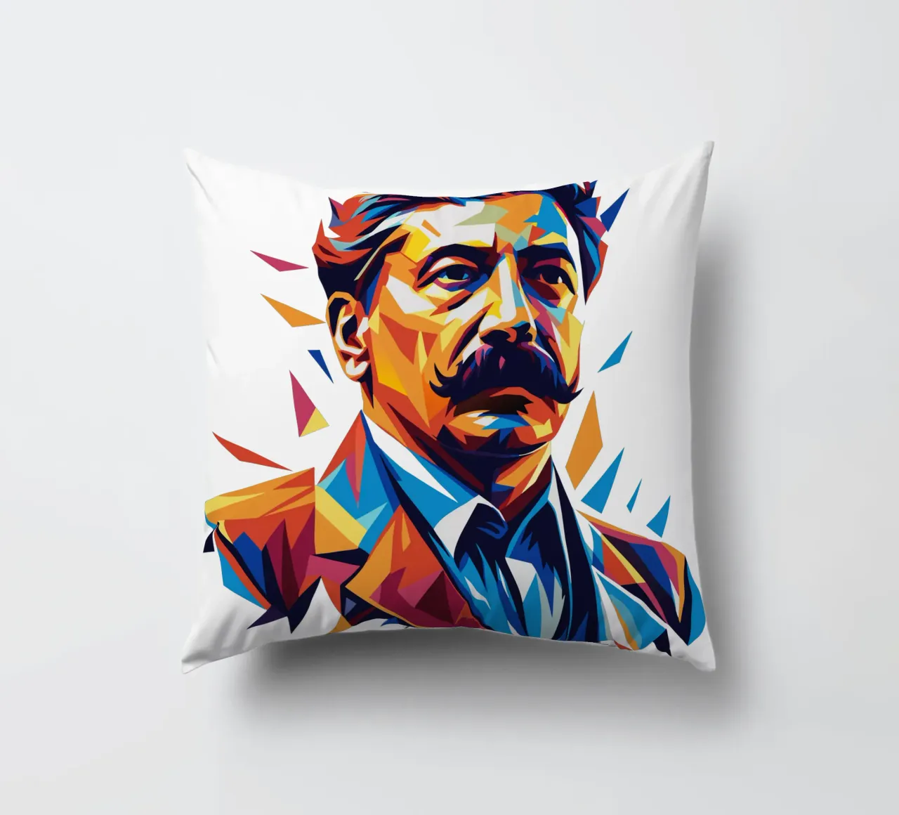 Joseph Stalin WPAP Pop Art cuscino da vectorartnesia