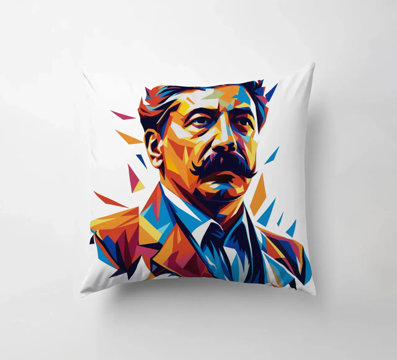 Joseph Stalin WPAP Pop Art cuscino da vectorartnesia