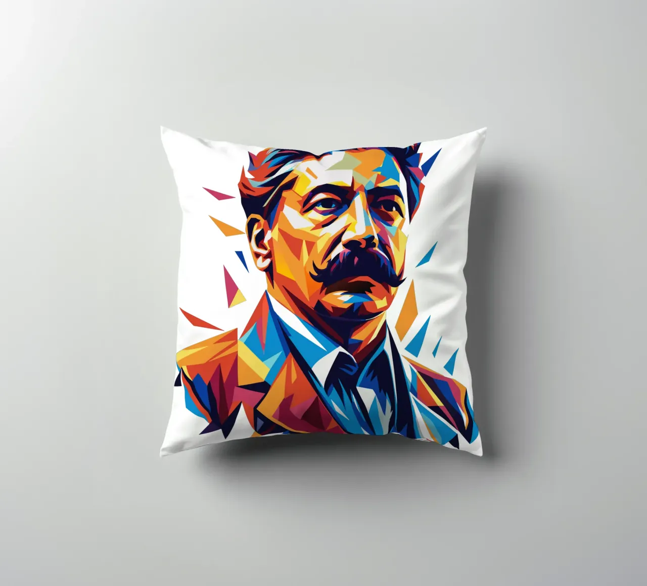 Joseph Stalin WPAP Pop Art cuscino da vectorartnesia