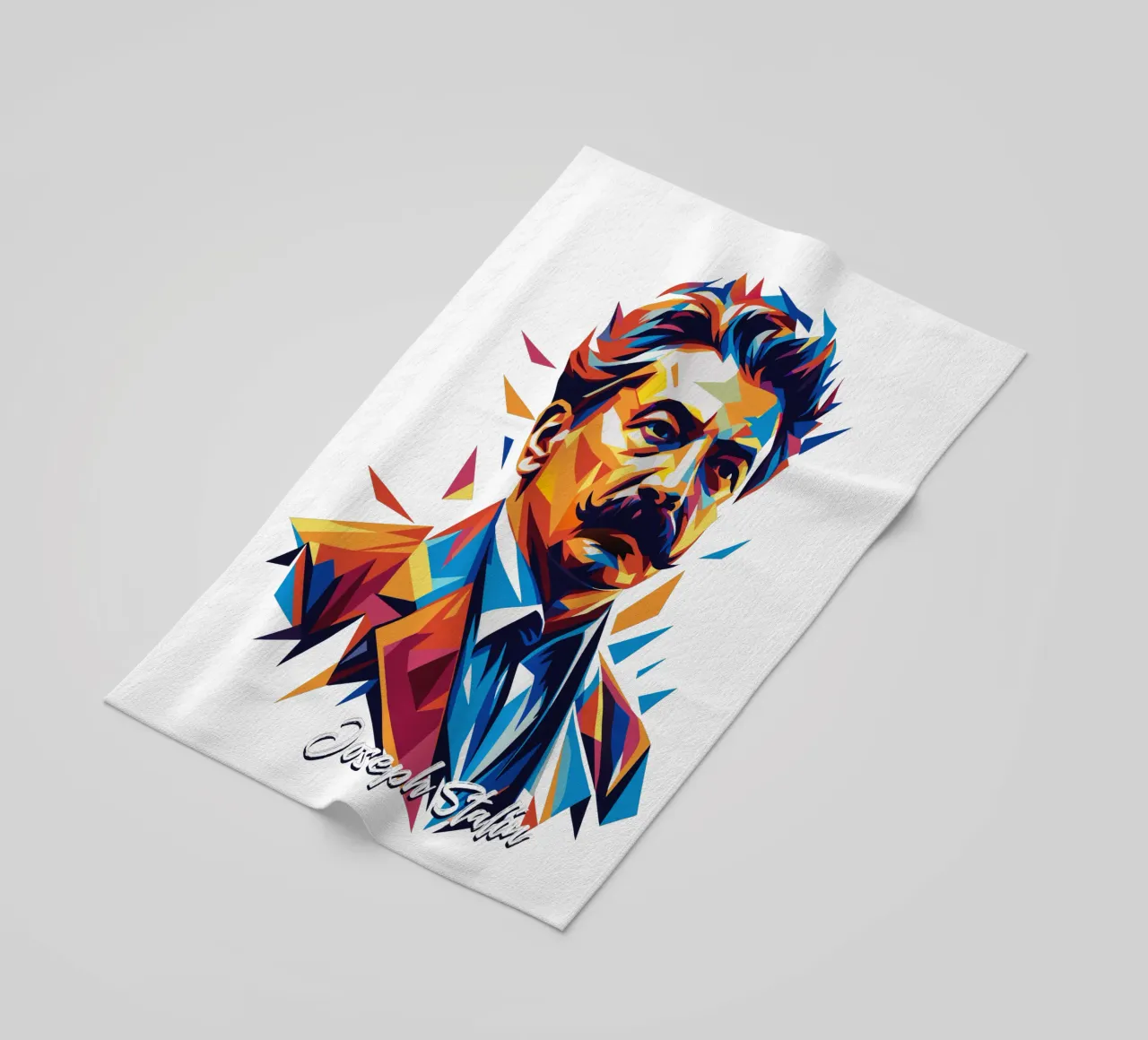 Joseph Stalin WPAP Pop Art telo mare da vectorartnesia