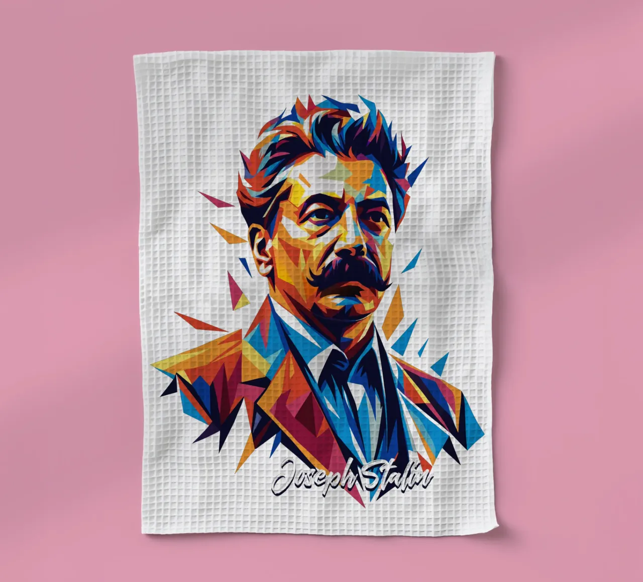 Joseph Stalin WPAP Pop Art canovaccio da cucina da vectorartnesia