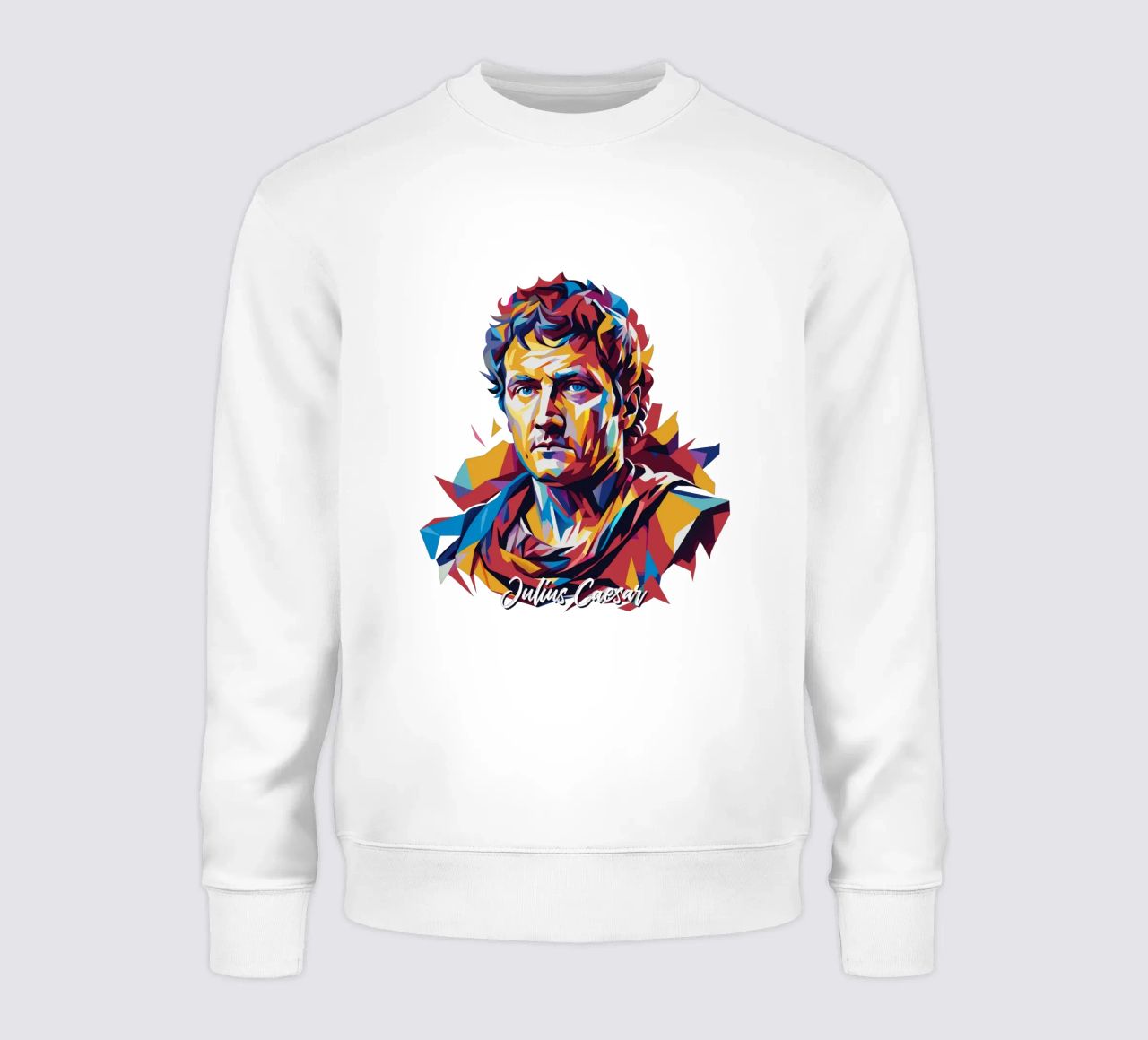 Julius Caesar WPAP Pop Art felpa da vectorartnesia
