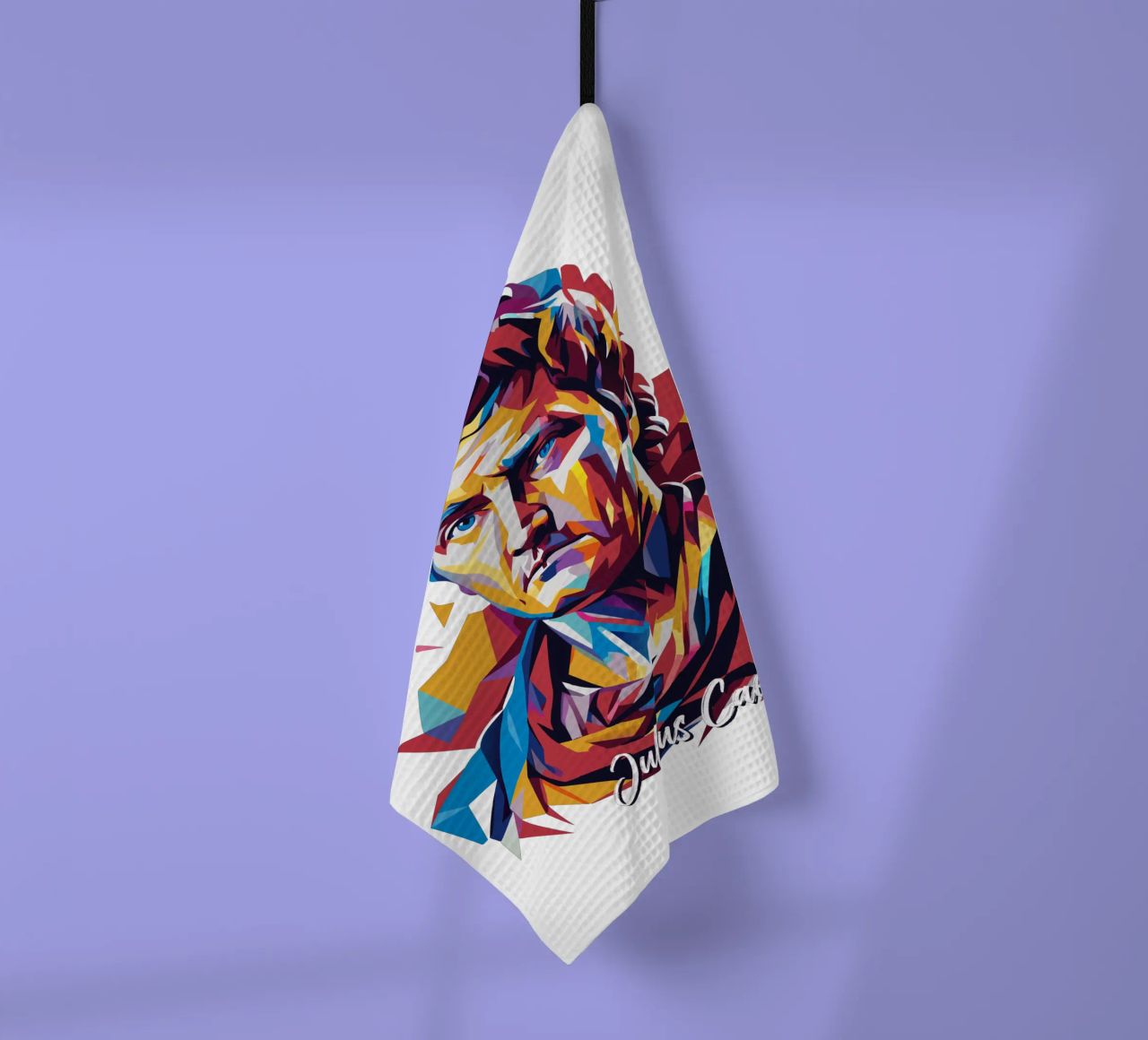 Julius Caesar WPAP Pop Art canovaccio da cucina da vectorartnesia