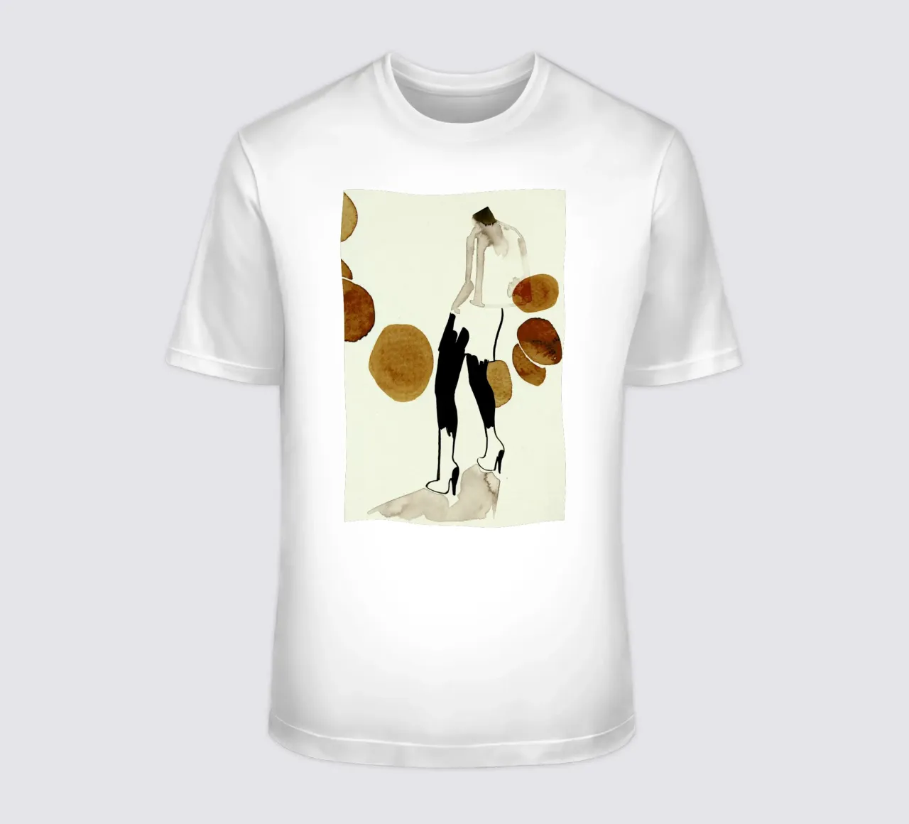 Silhouette 01 t-shirt da Ekaterina Koroleva