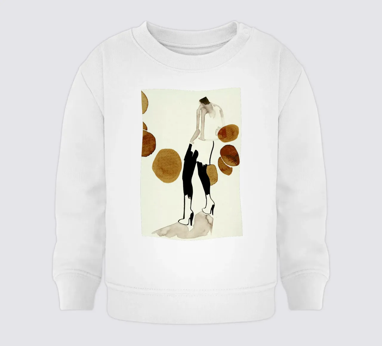 Silhouette 01 felpa neonato da Ekaterina Koroleva