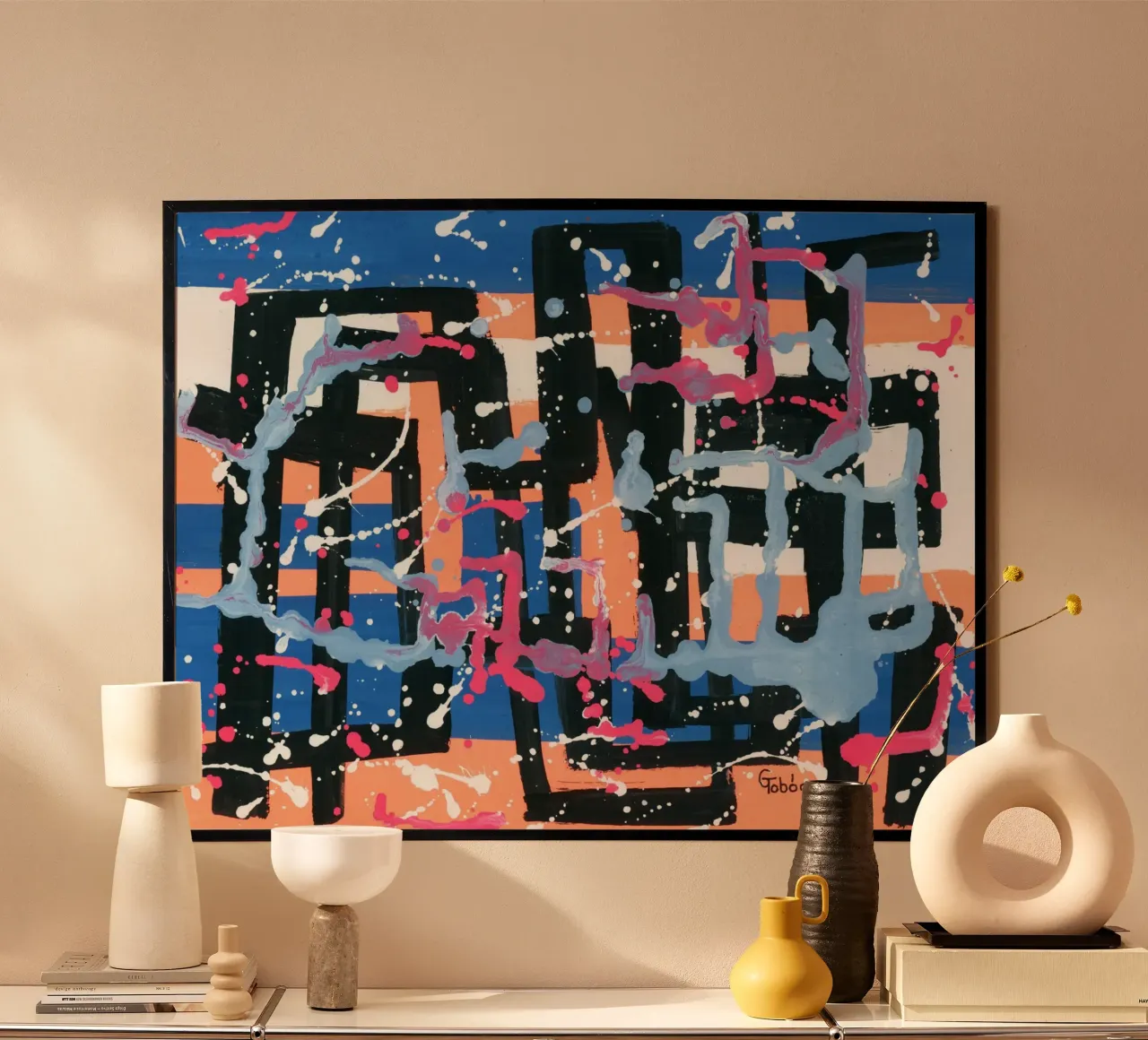 Optimisme poster van gtobonart