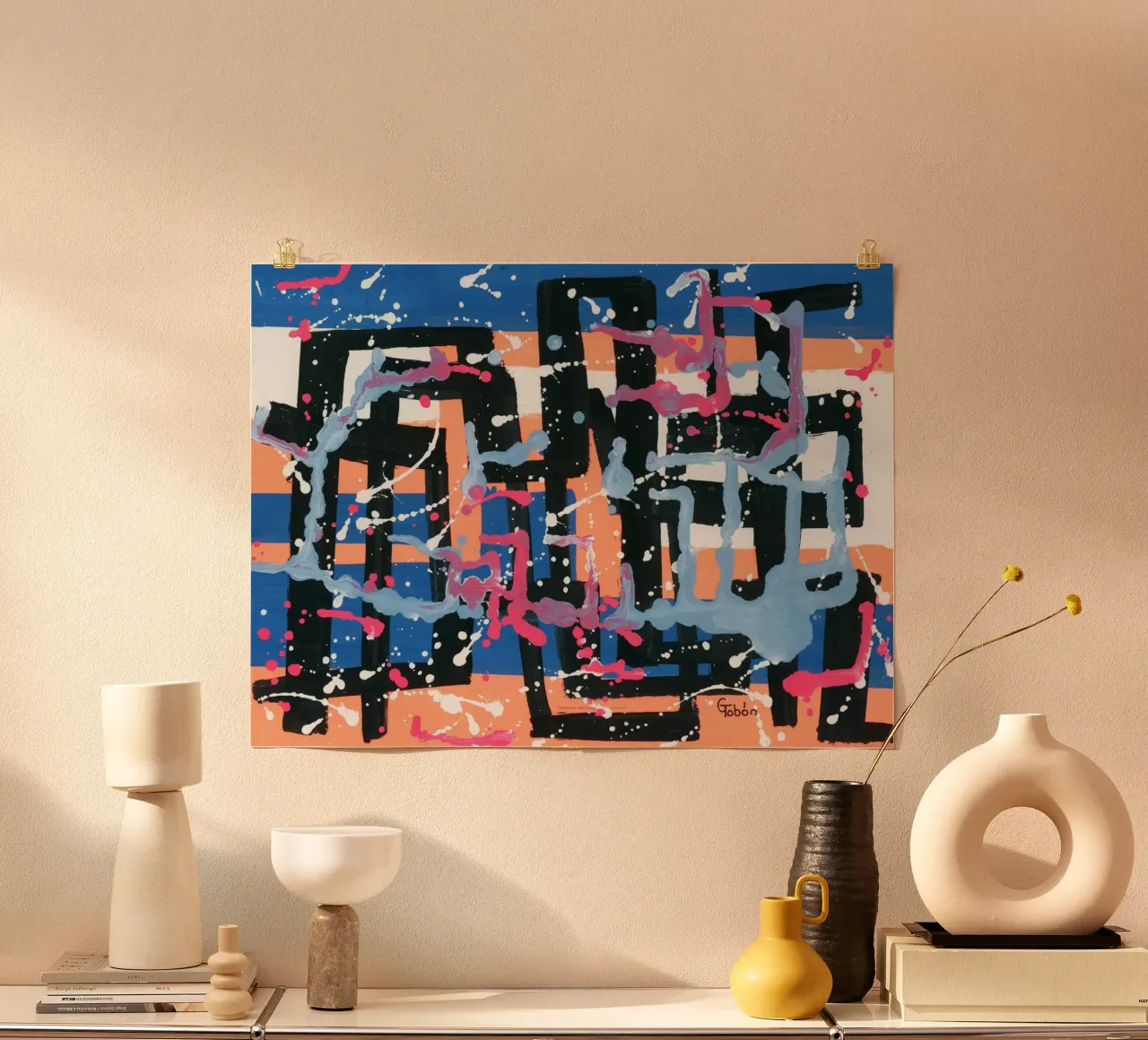 Optimisme poster van gtobonart