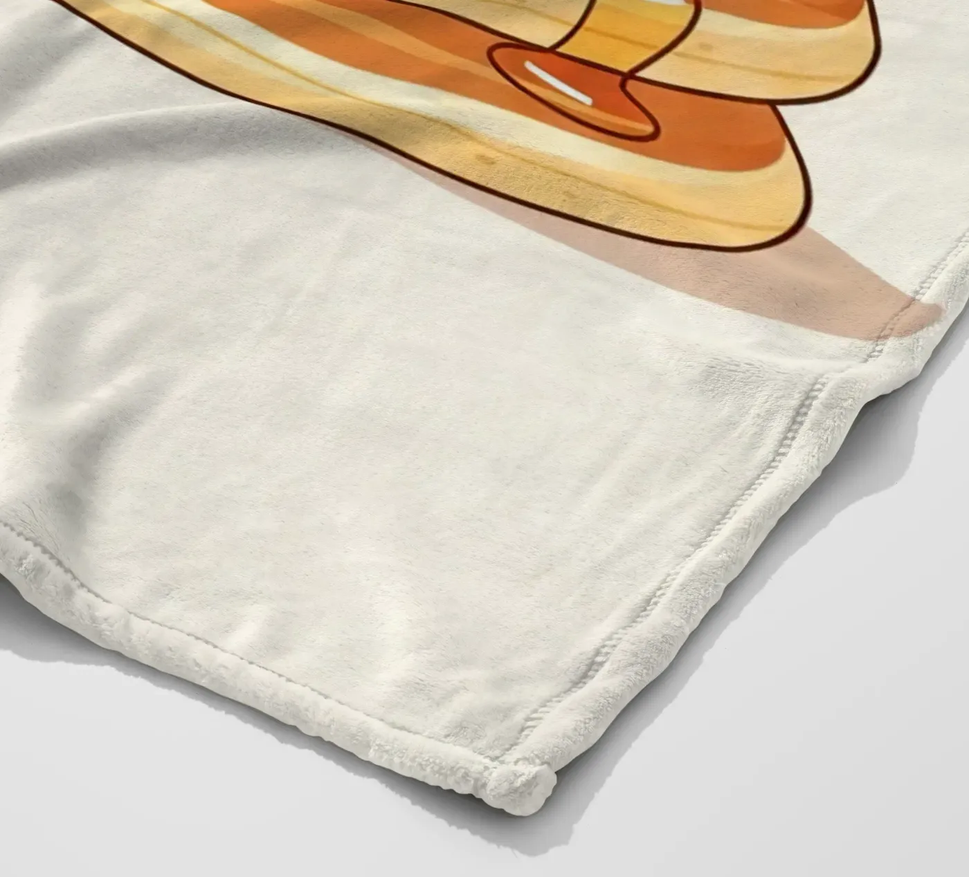 Pancake Stack with Syrup fleecedeken van FlatPrint Studio