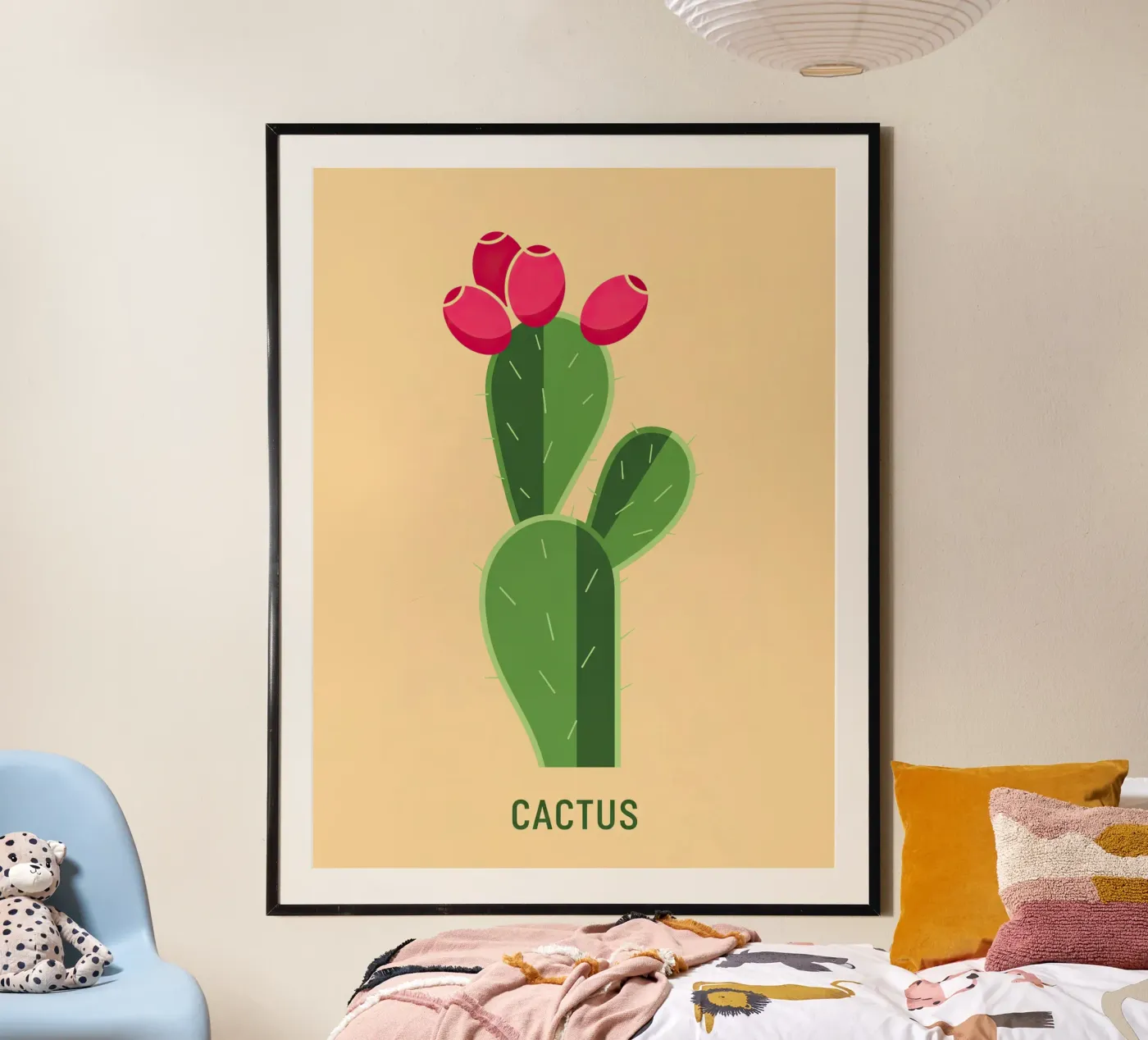 Fico d'India poster da FlatPrint Studio