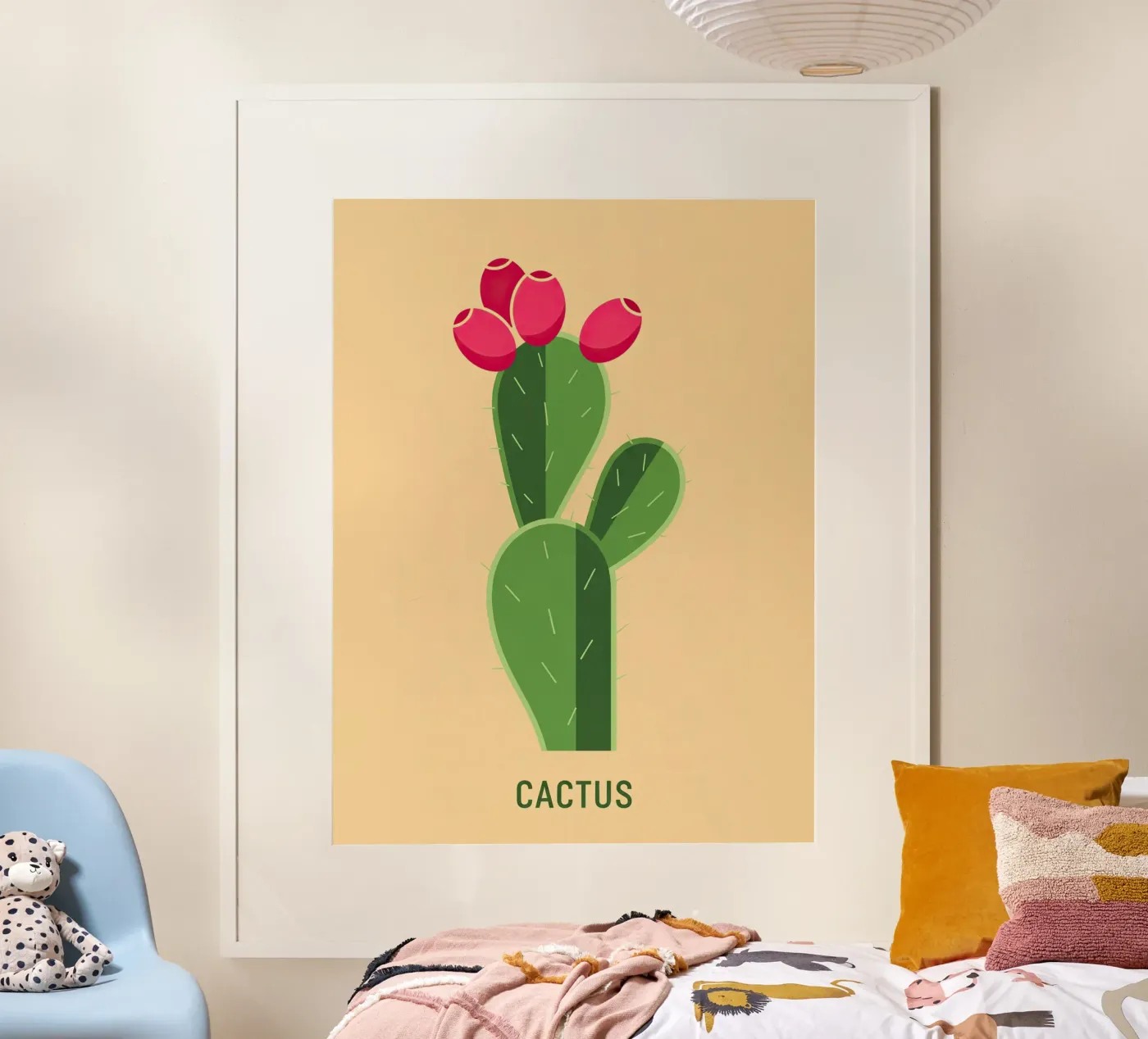 Fico d'India poster da FlatPrint Studio