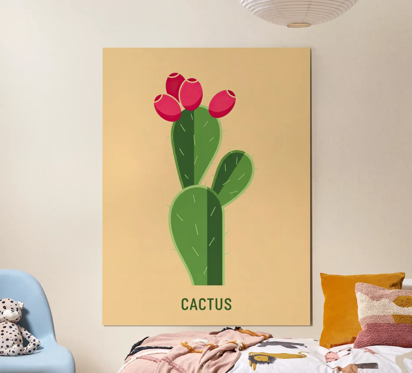 Fico d'India poster da FlatPrint Studio