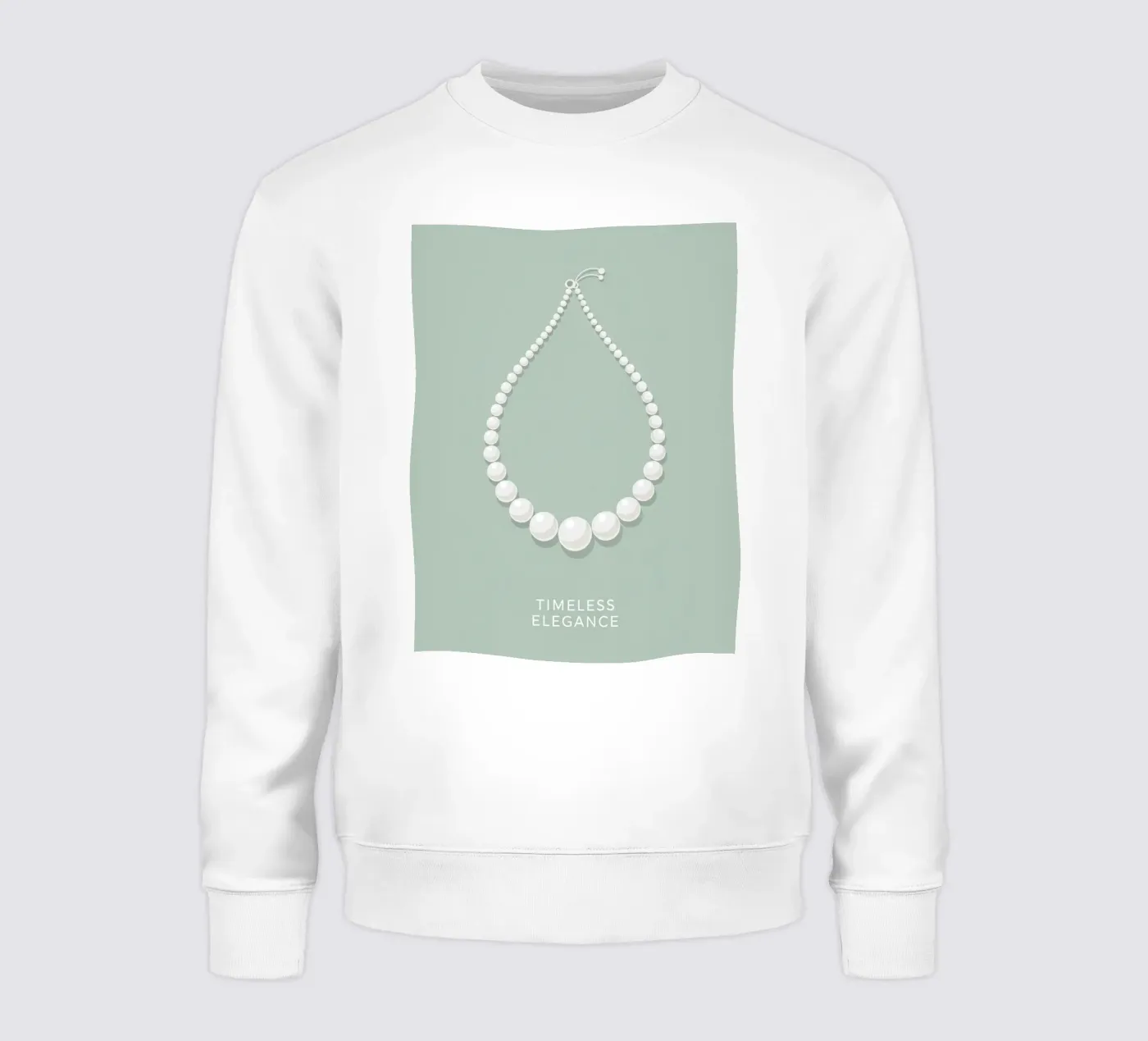 Timeless Elegance sweatshirt by FlatPrint Studio