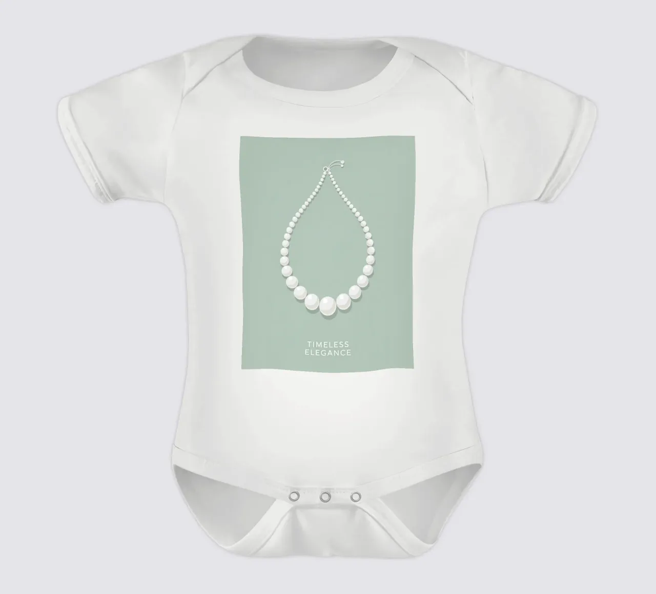 Élégance intemporelle body bébé de FlatPrint Studio