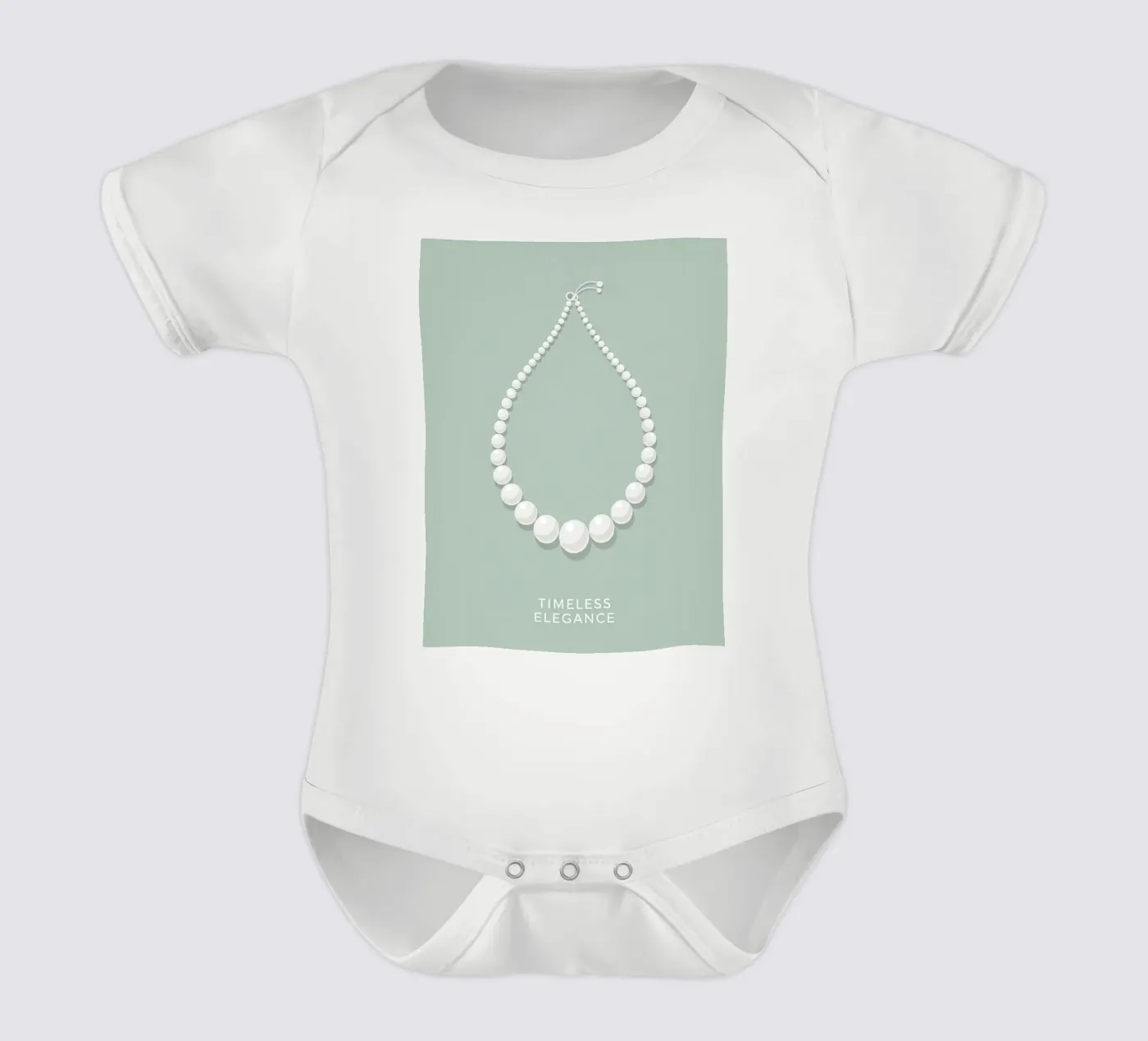 Timeless Elegance body bébé de FlatPrint Studio