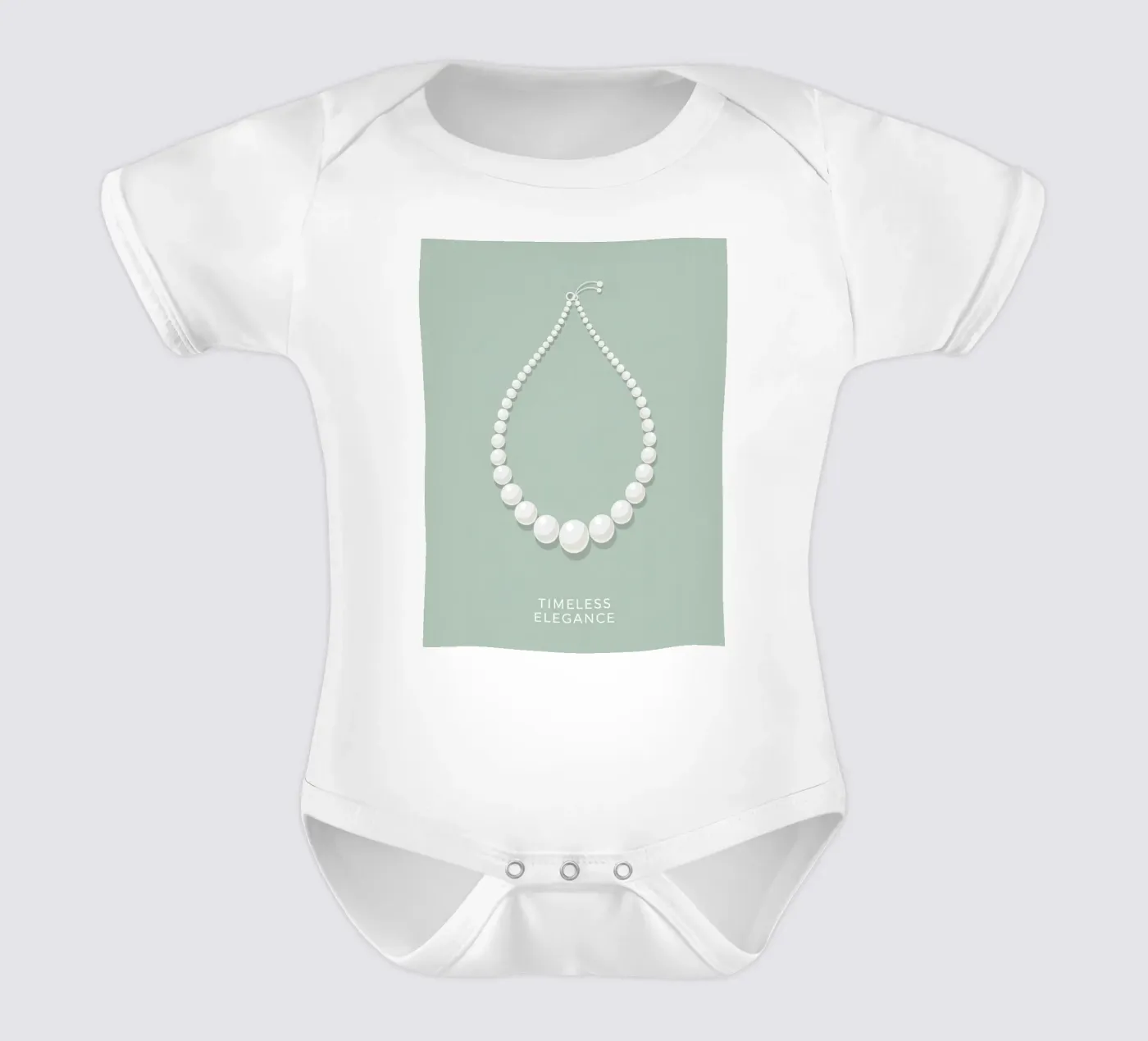 Timeless Elegance body bébé de FlatPrint Studio