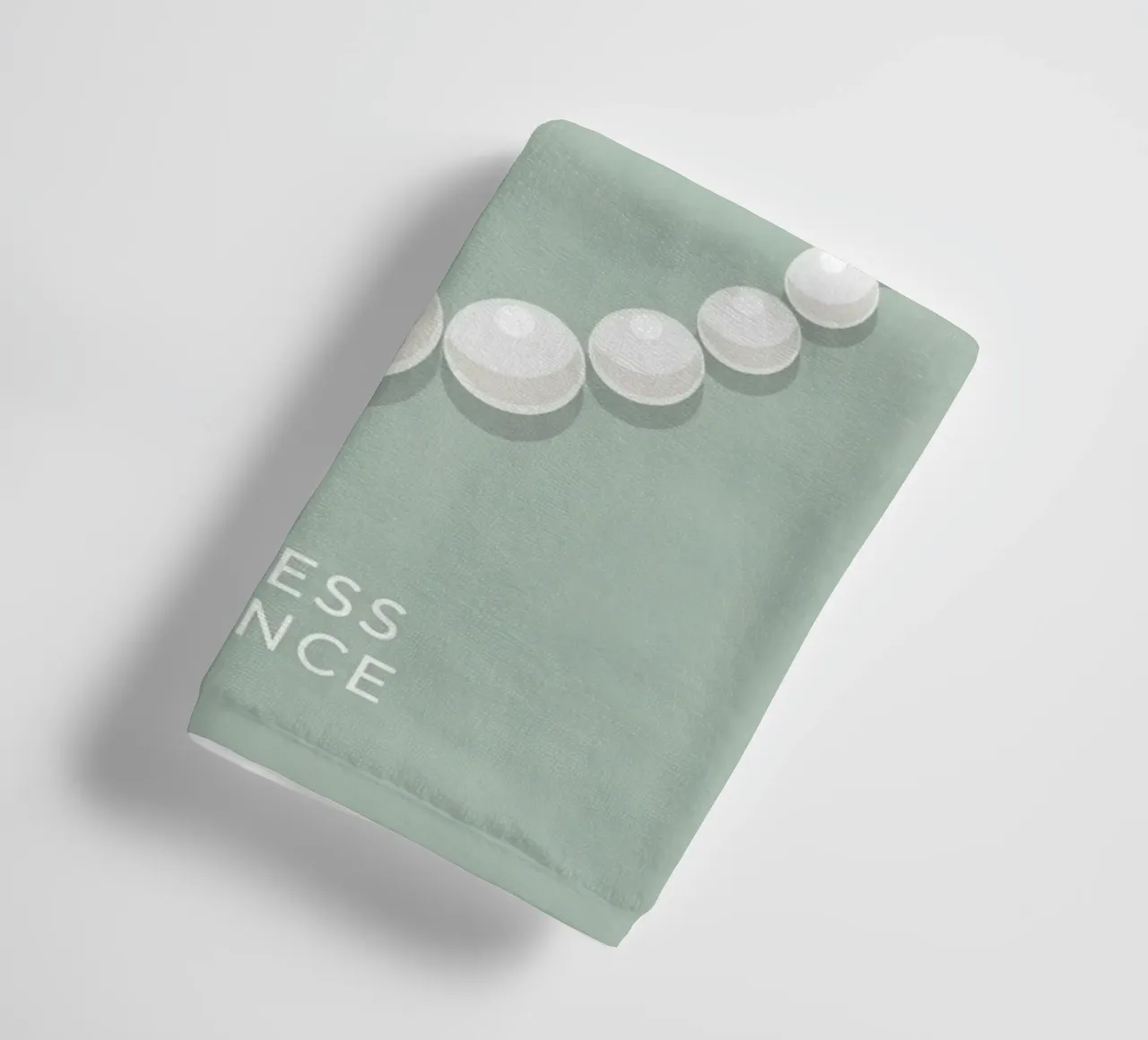 Timeless Elegance towel by FlatPrint Studio