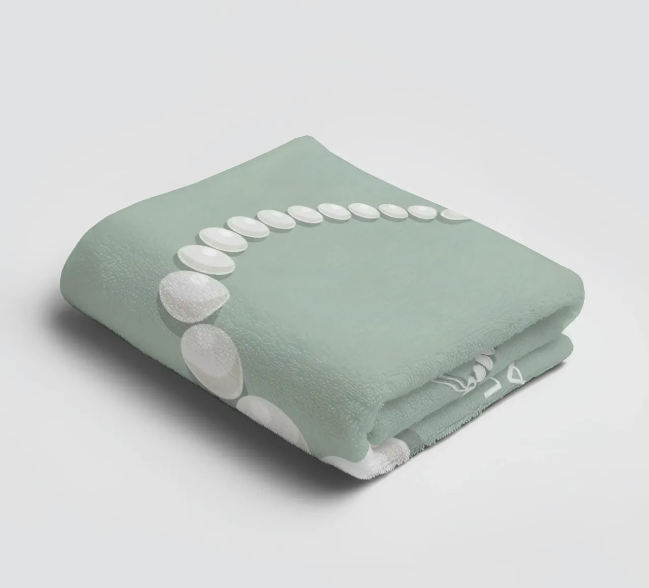 Timeless Elegance towel by FlatPrint Studio