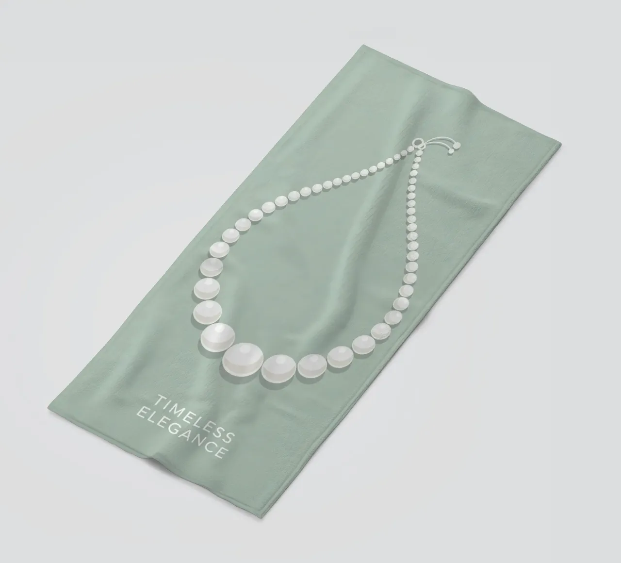 Timeless Elegance telo mare da FlatPrint Studio