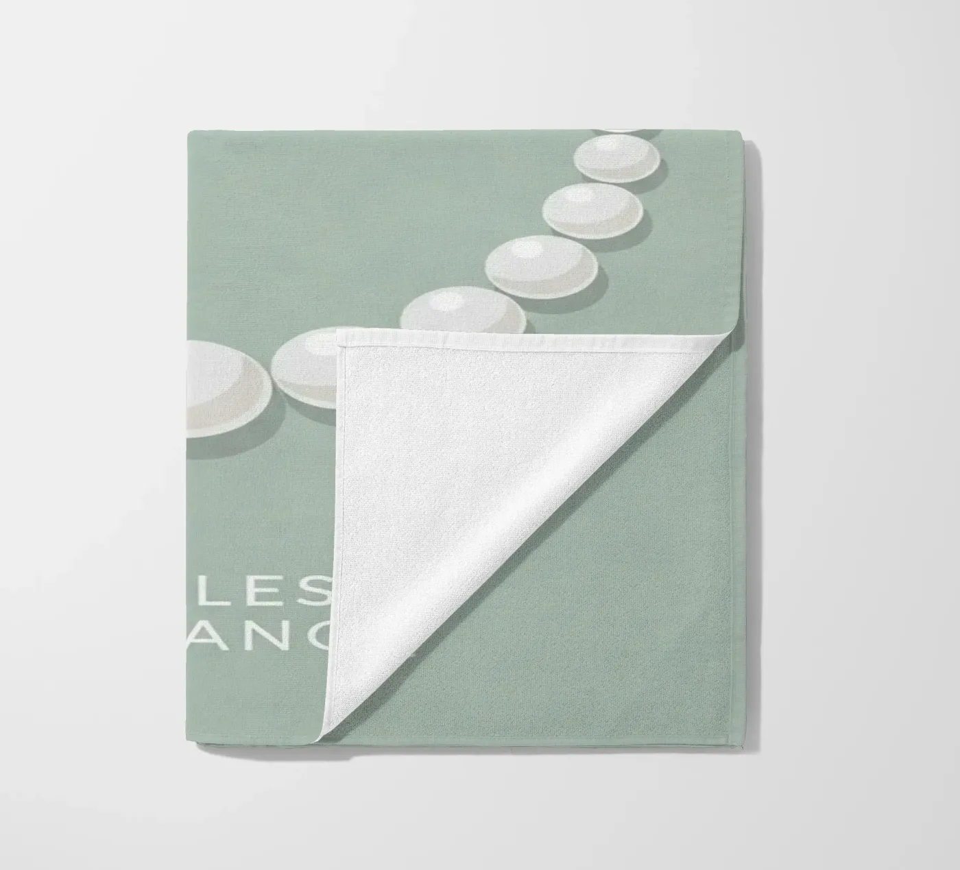 Eleganza senza tempo telo mare da FlatPrint Studio