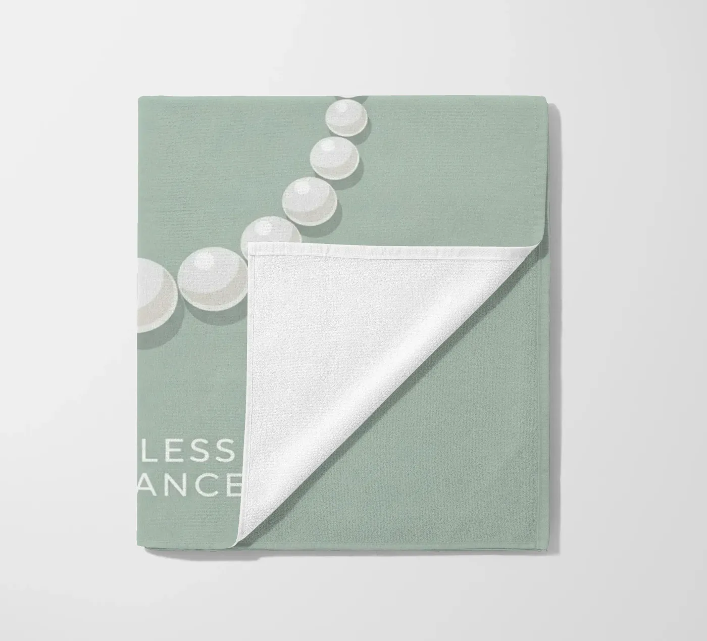 Eleganza senza tempo telo mare da FlatPrint Studio