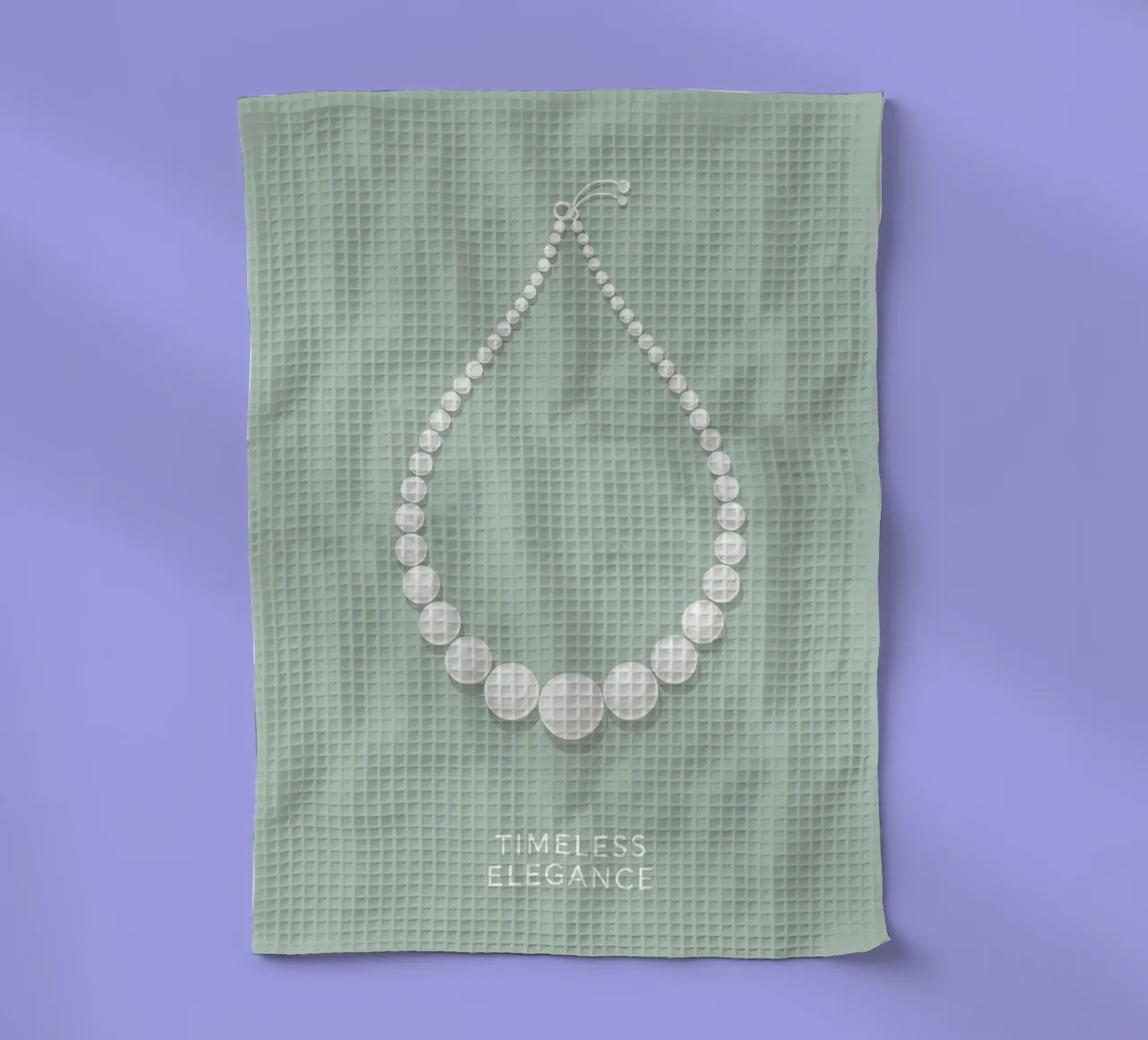 Timeless Elegance torchon de FlatPrint Studio