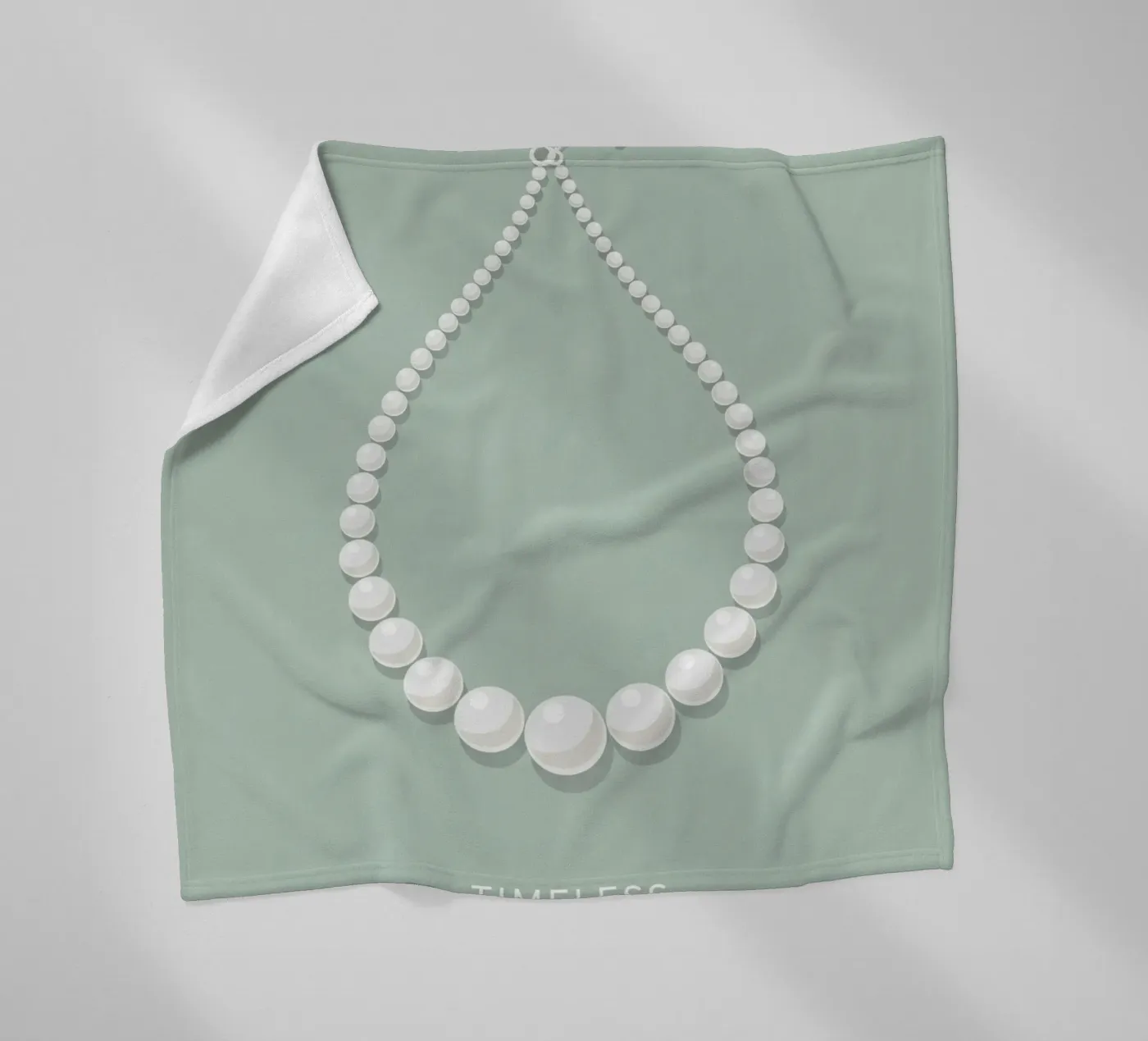 Eleganza senza tempo coperta in pile da FlatPrint Studio