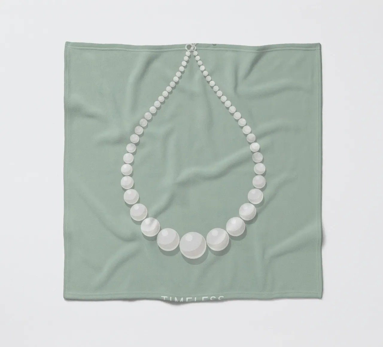 Timeless Elegance fleece blanket by FlatPrint Studio