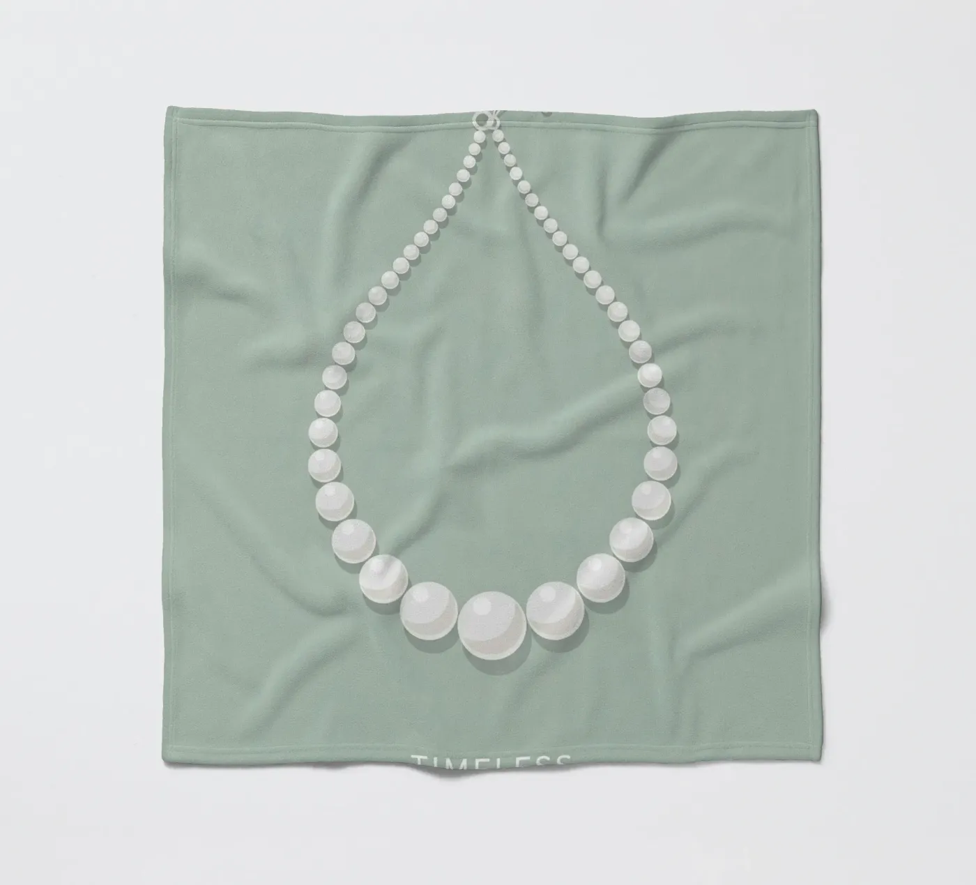 Eleganza senza tempo coperta in pile da FlatPrint Studio