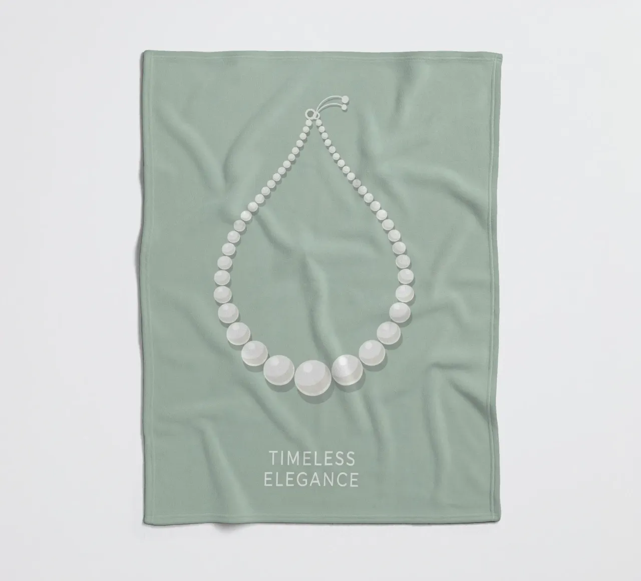 Timeless Elegance fleece blanket by FlatPrint Studio