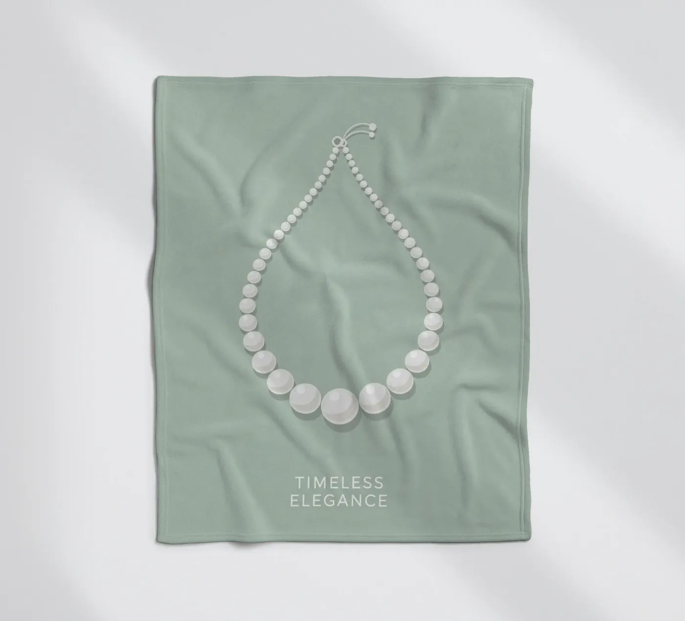 Eleganza senza tempo coperta in pile da FlatPrint Studio