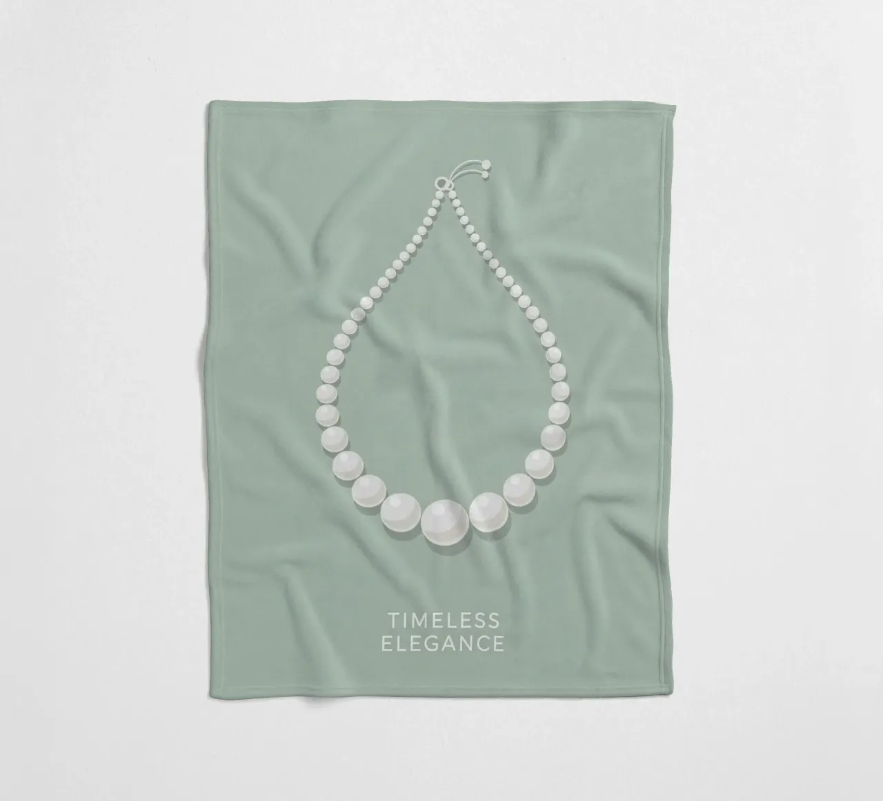 Timeless Elegance fleece blanket by FlatPrint Studio