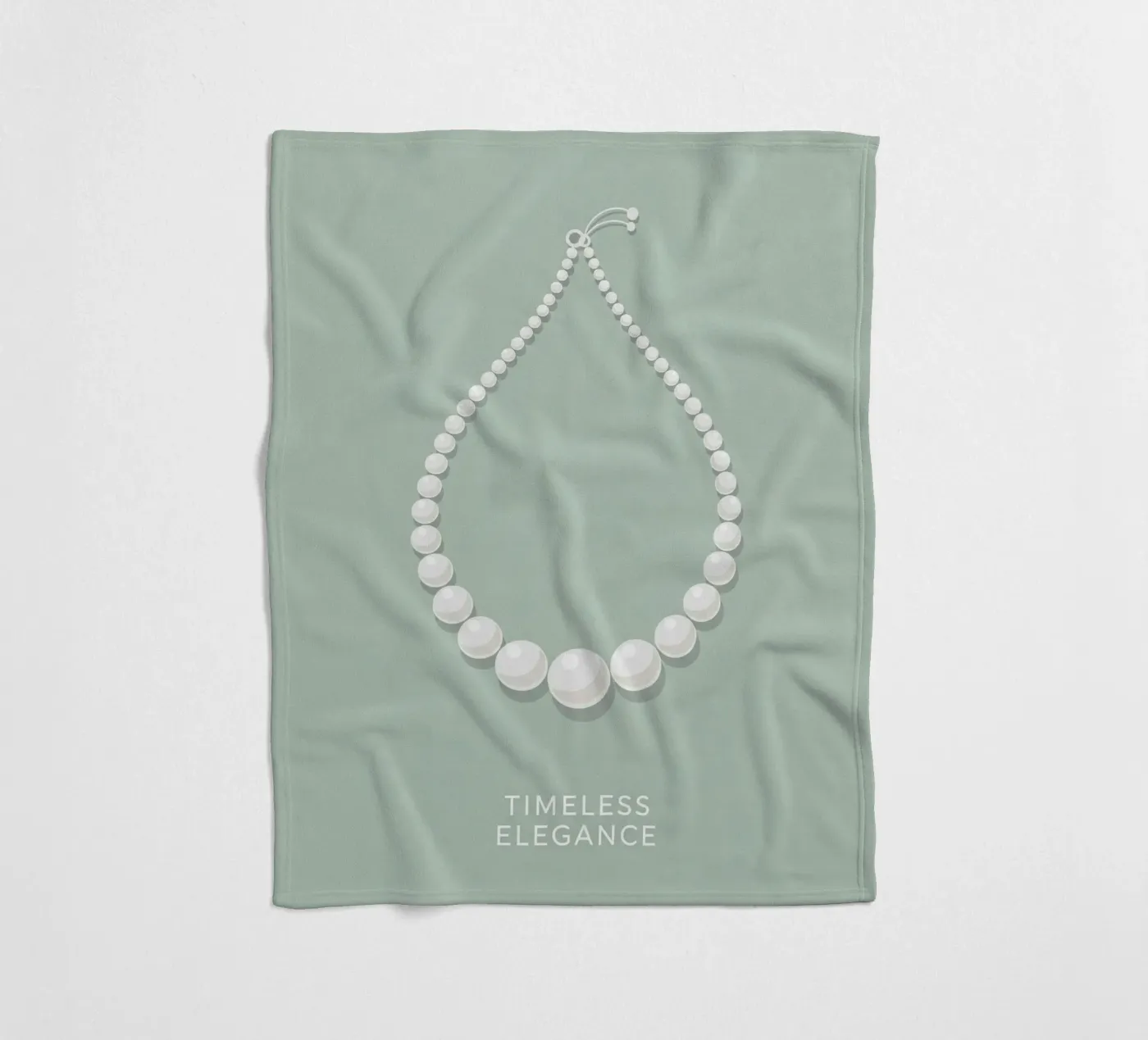 Eleganza senza tempo coperta in pile da FlatPrint Studio