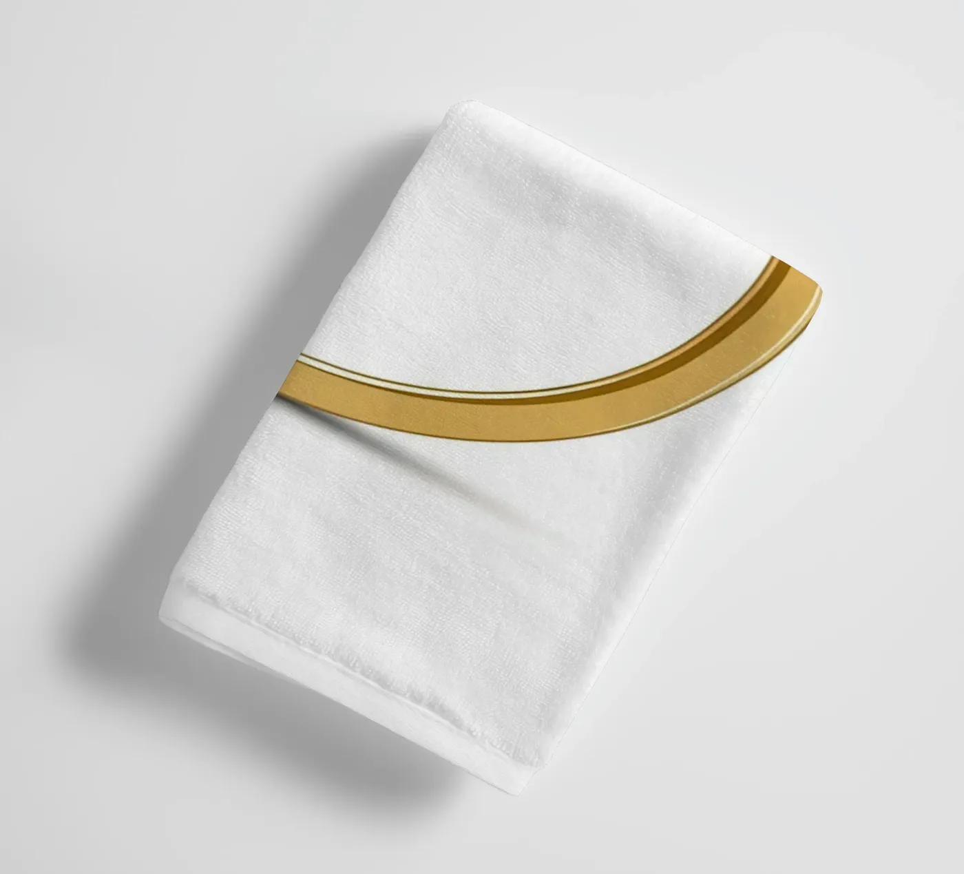Diamond Solitaire Ring towel by FlatPrint Studio