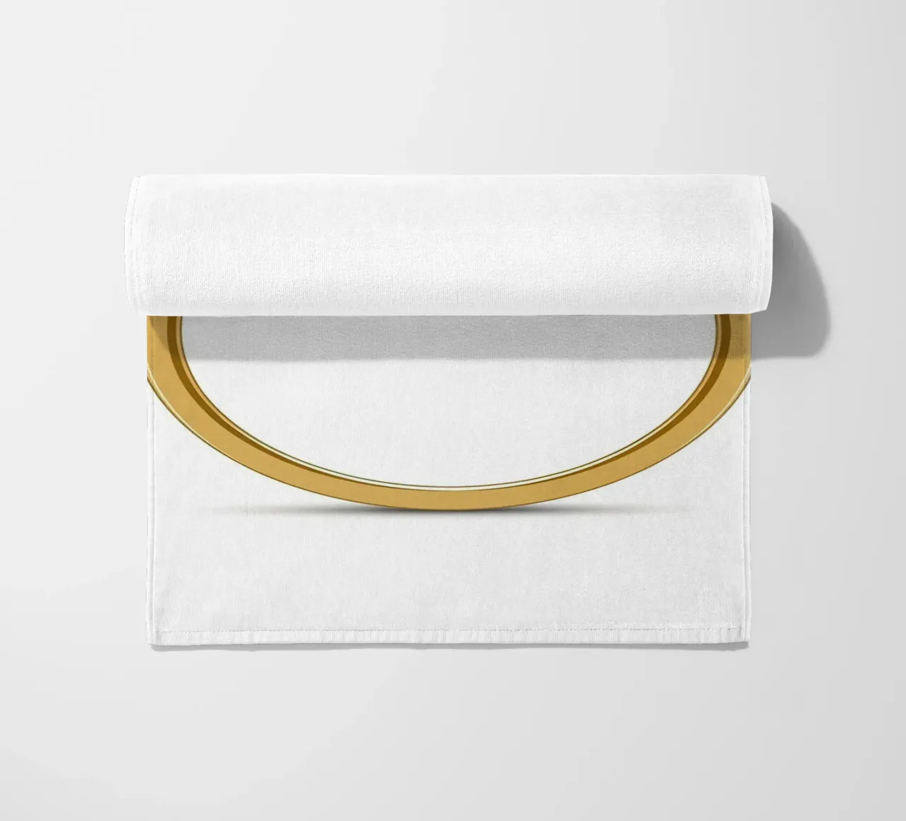 Diamond Solitaire Ring telo mare da FlatPrint Studio