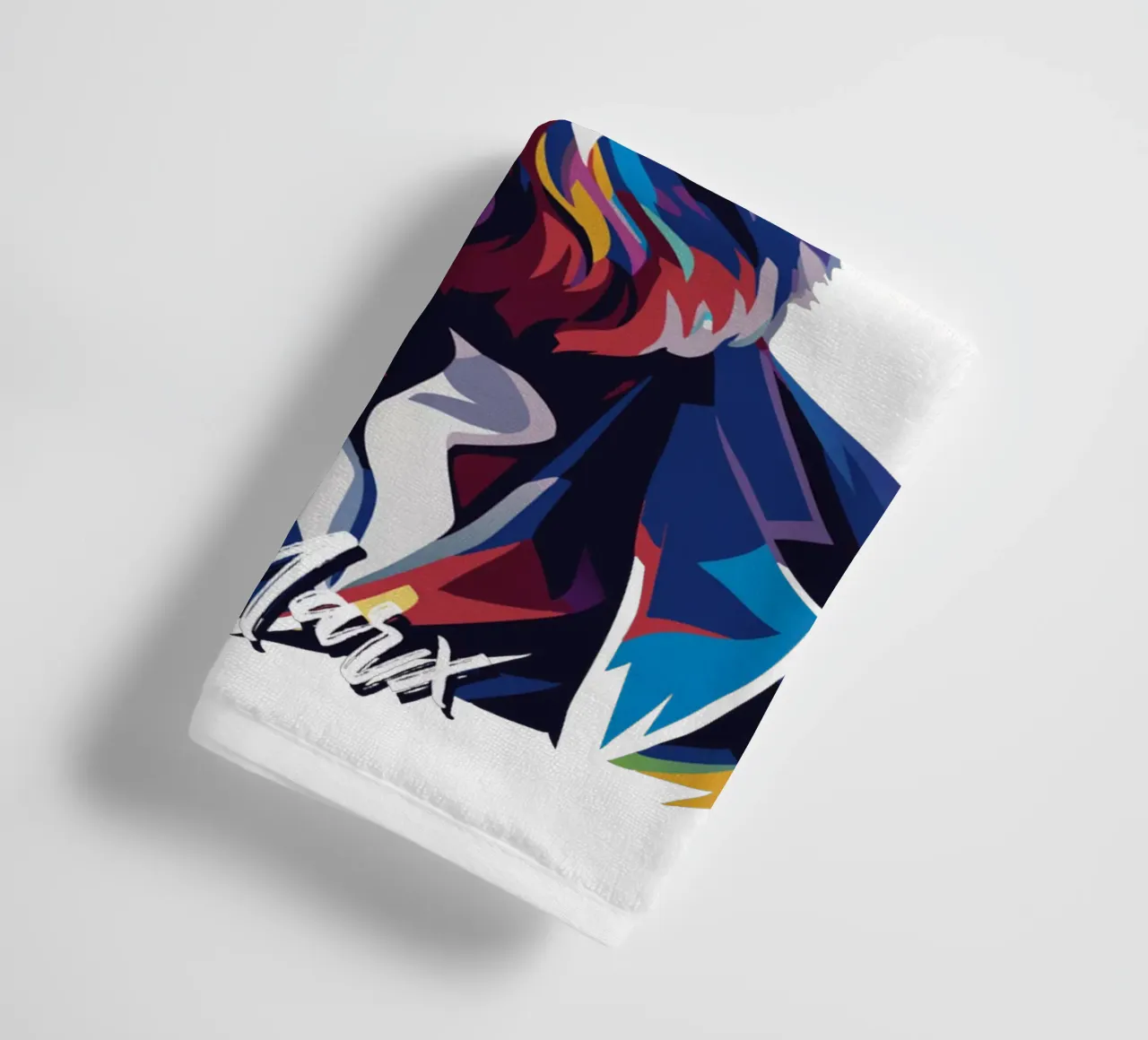 Karl Marx in WPAP Pop Art asciugamano da bagno da vectorartnesia