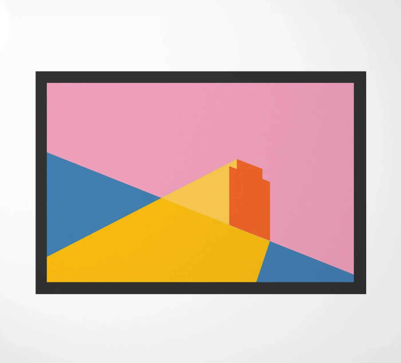 Inneres Licht Sonne Fußmatte von Studio Fun Boy