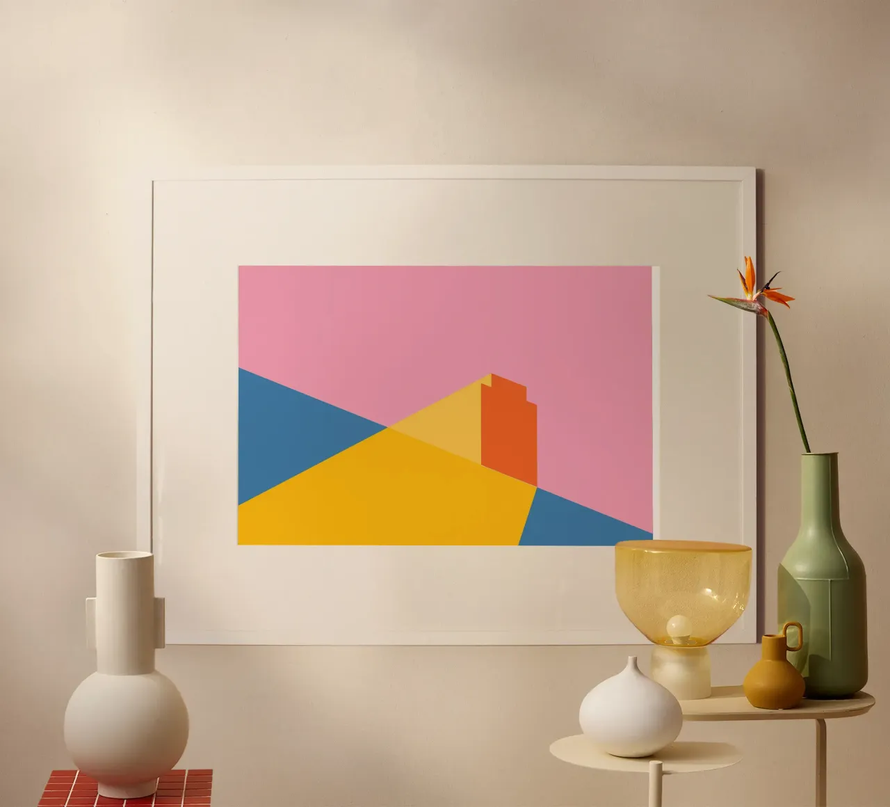 Inside Light Sun poster by Studio Fun Boy