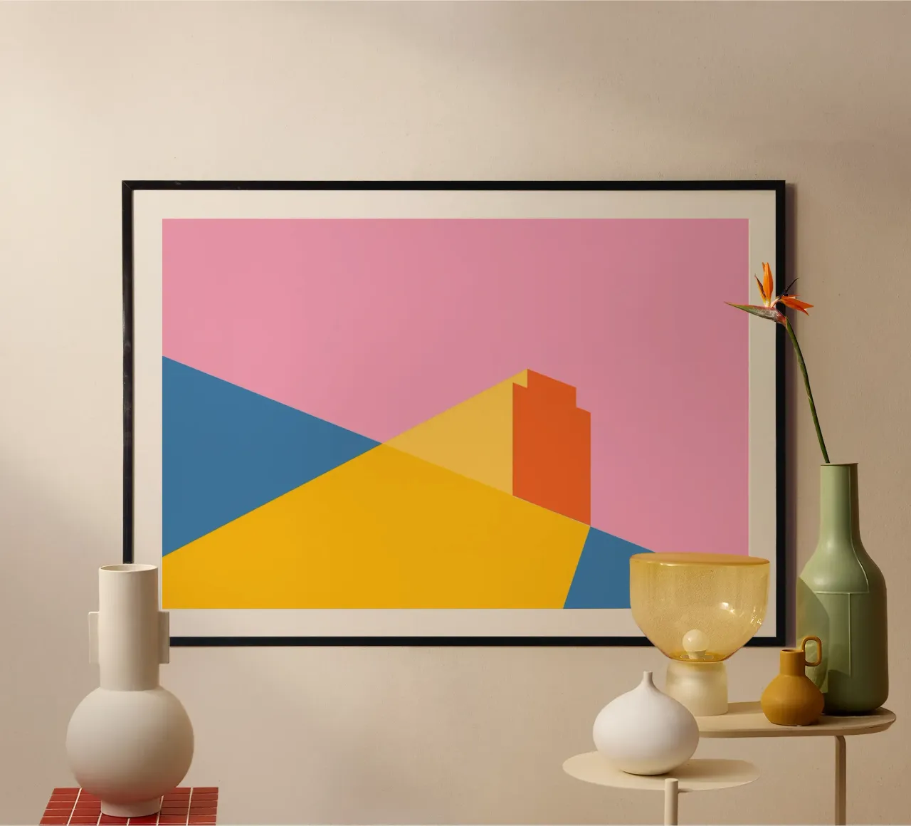 Inside Light Sun poster by Studio Fun Boy