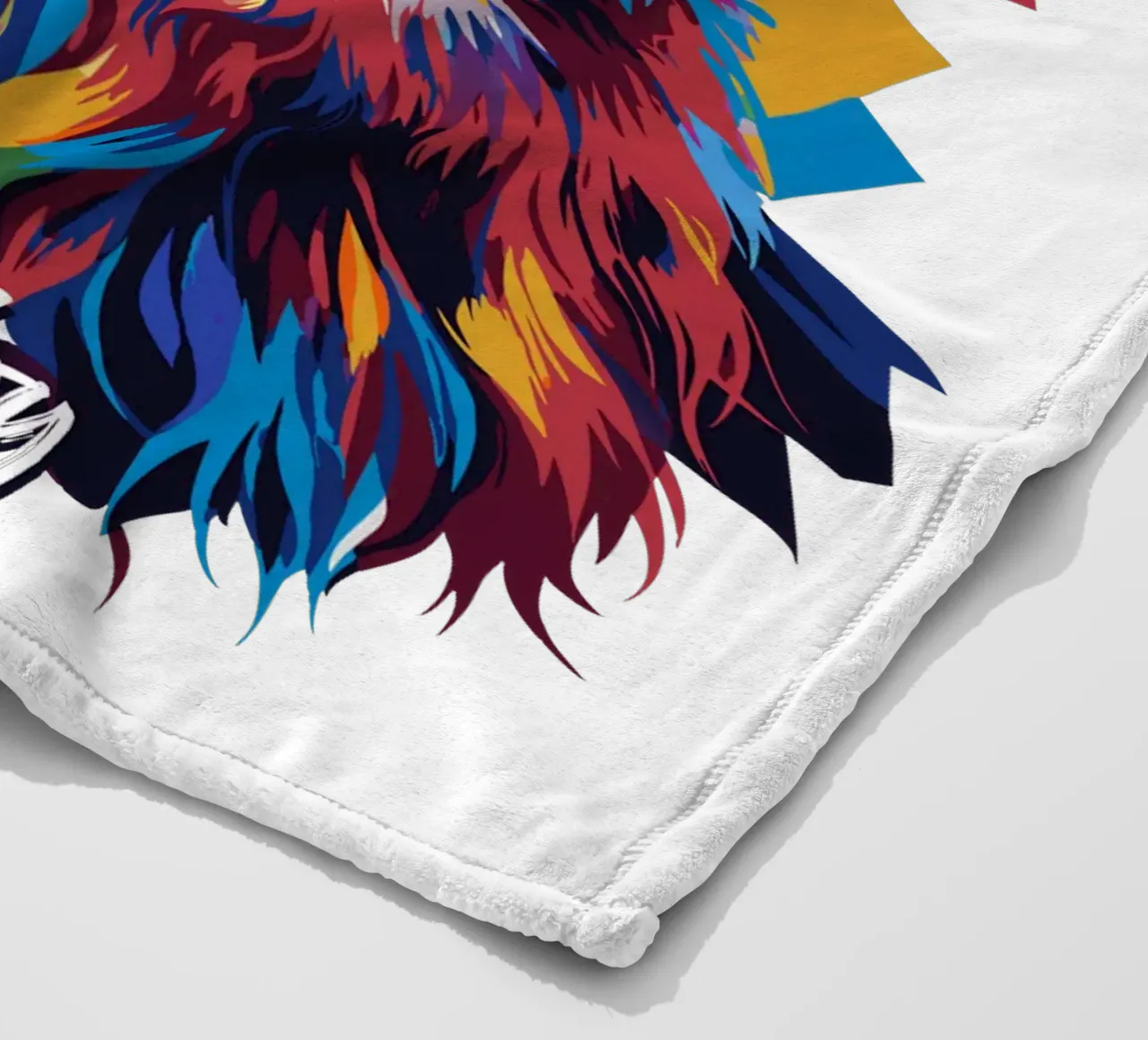 Leo Tolstoy in WPAP Pop Art coperta in pile da vectorartnesia