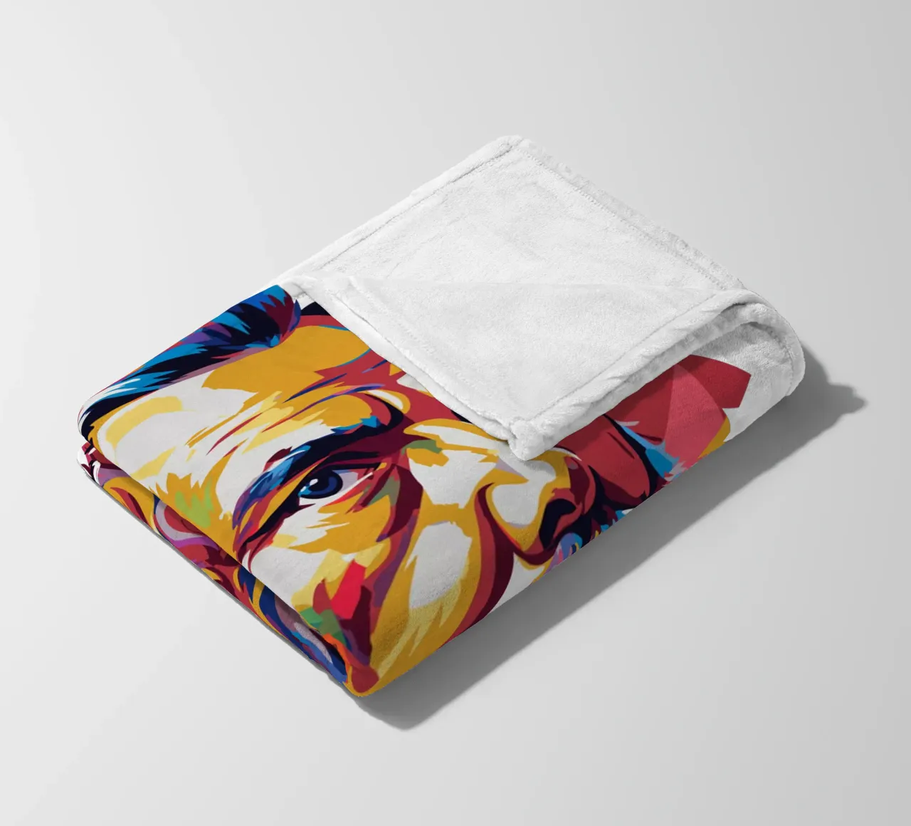 Leo Tolstoy in WPAP Pop Art coperta in pile da vectorartnesia