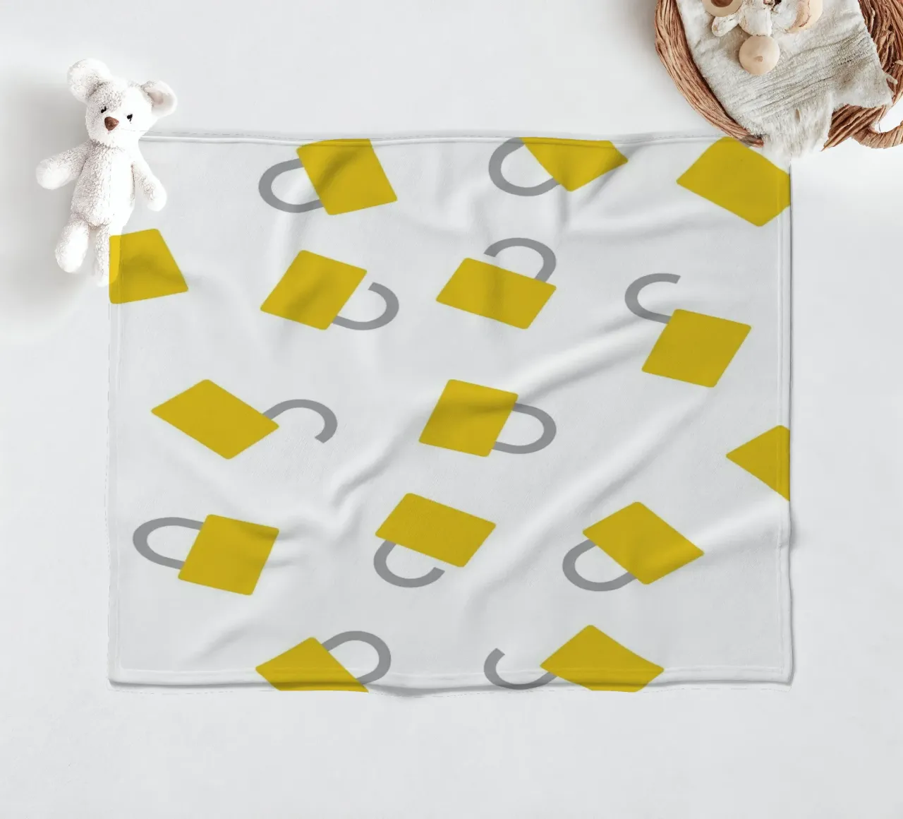 Key Open Random Fleecedecke von Studio Fun Boy